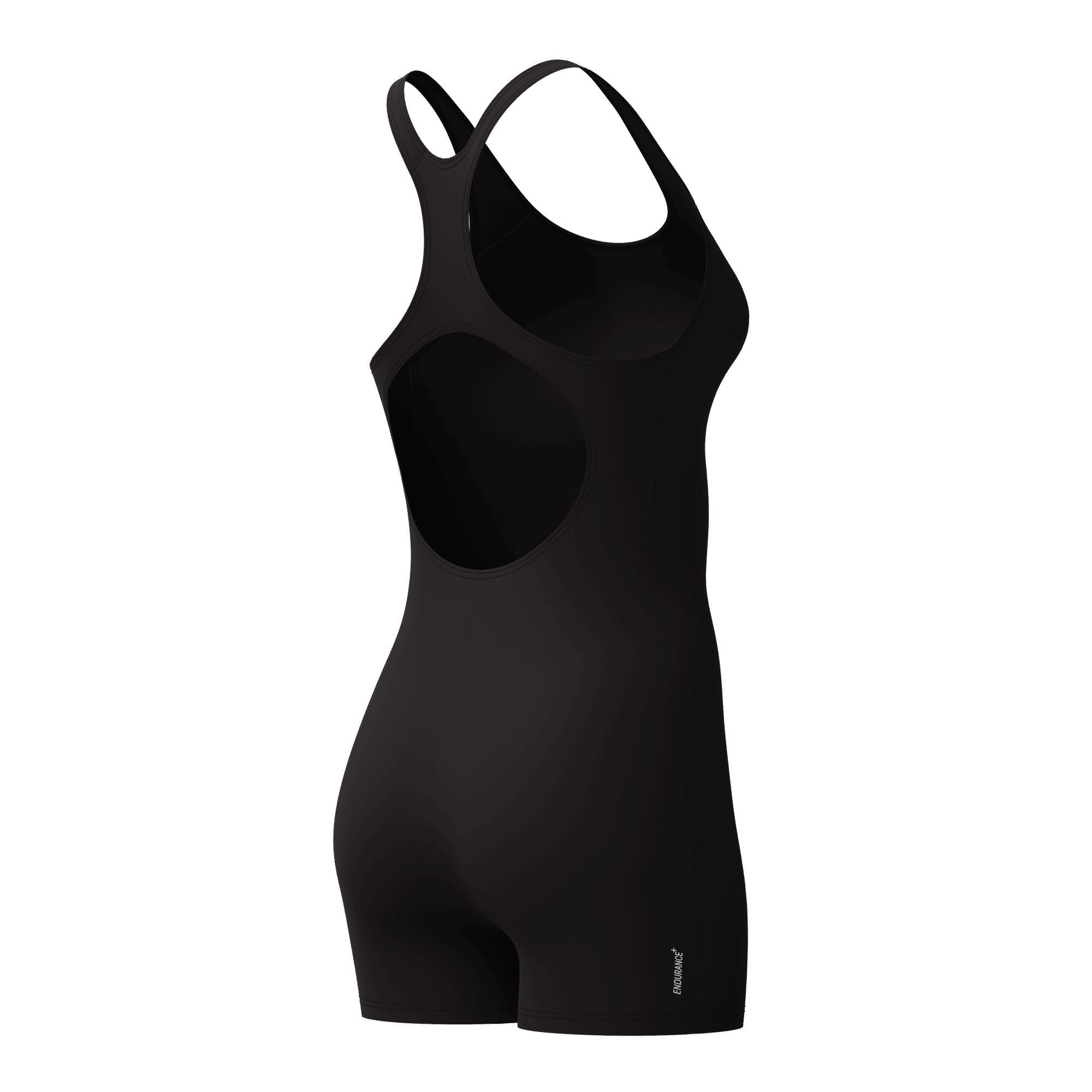 Eco Endurance+ Legsuit Damen Badeanzug | Schwarz