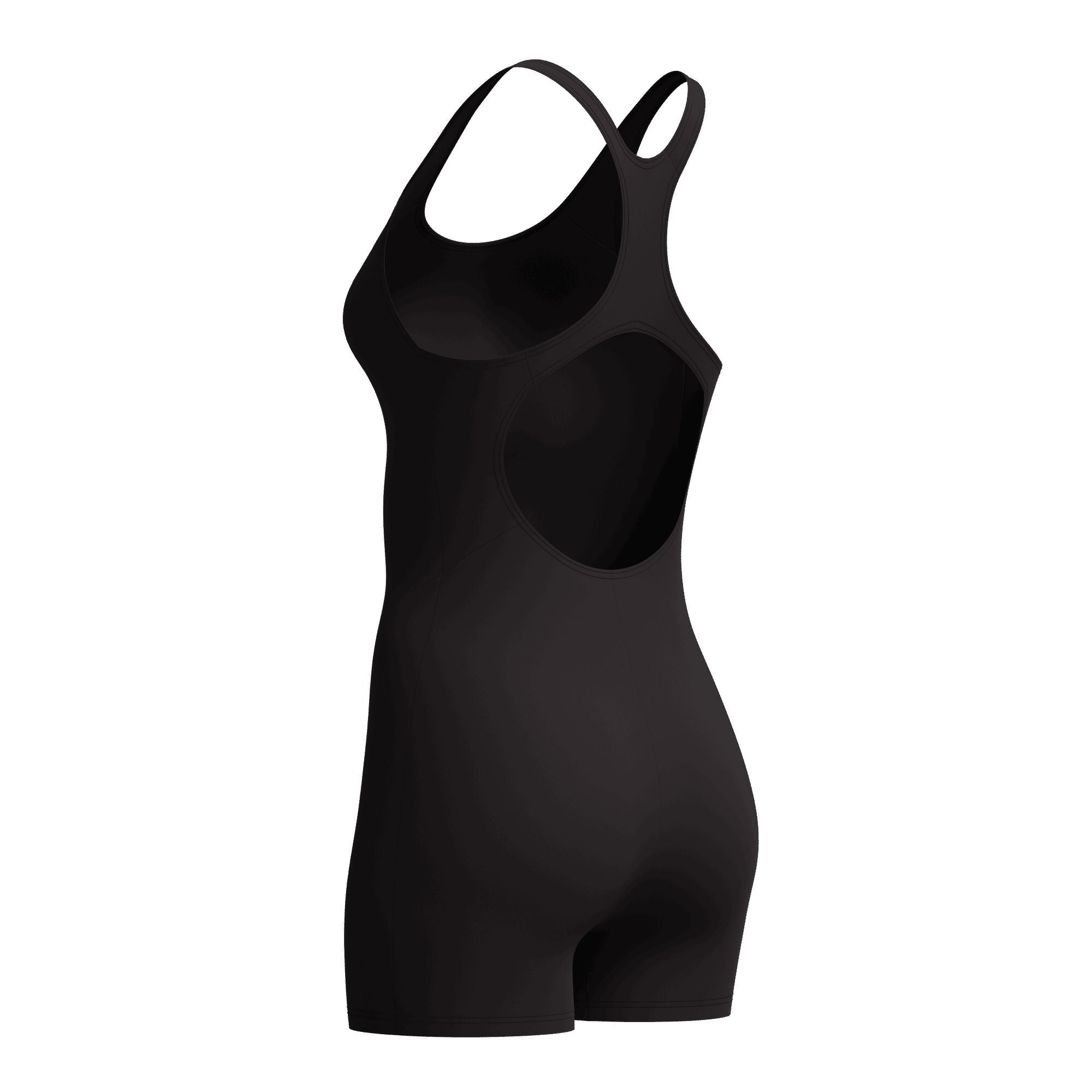 Eco Endurance+ Legsuit Damen Badeanzug | Schwarz
