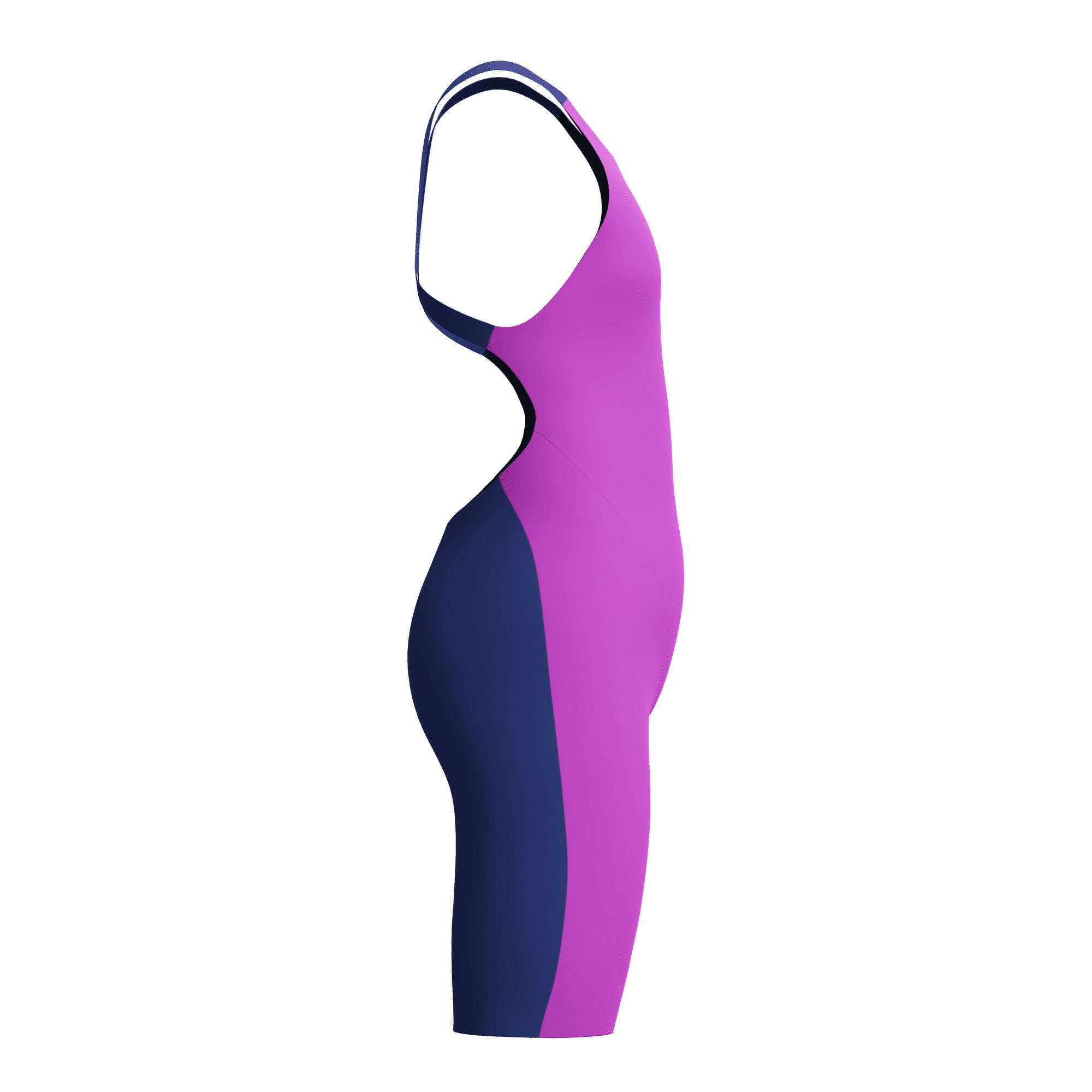 Fastskin End+ Max Openback Mädchen Wettkampfanzug | Navy