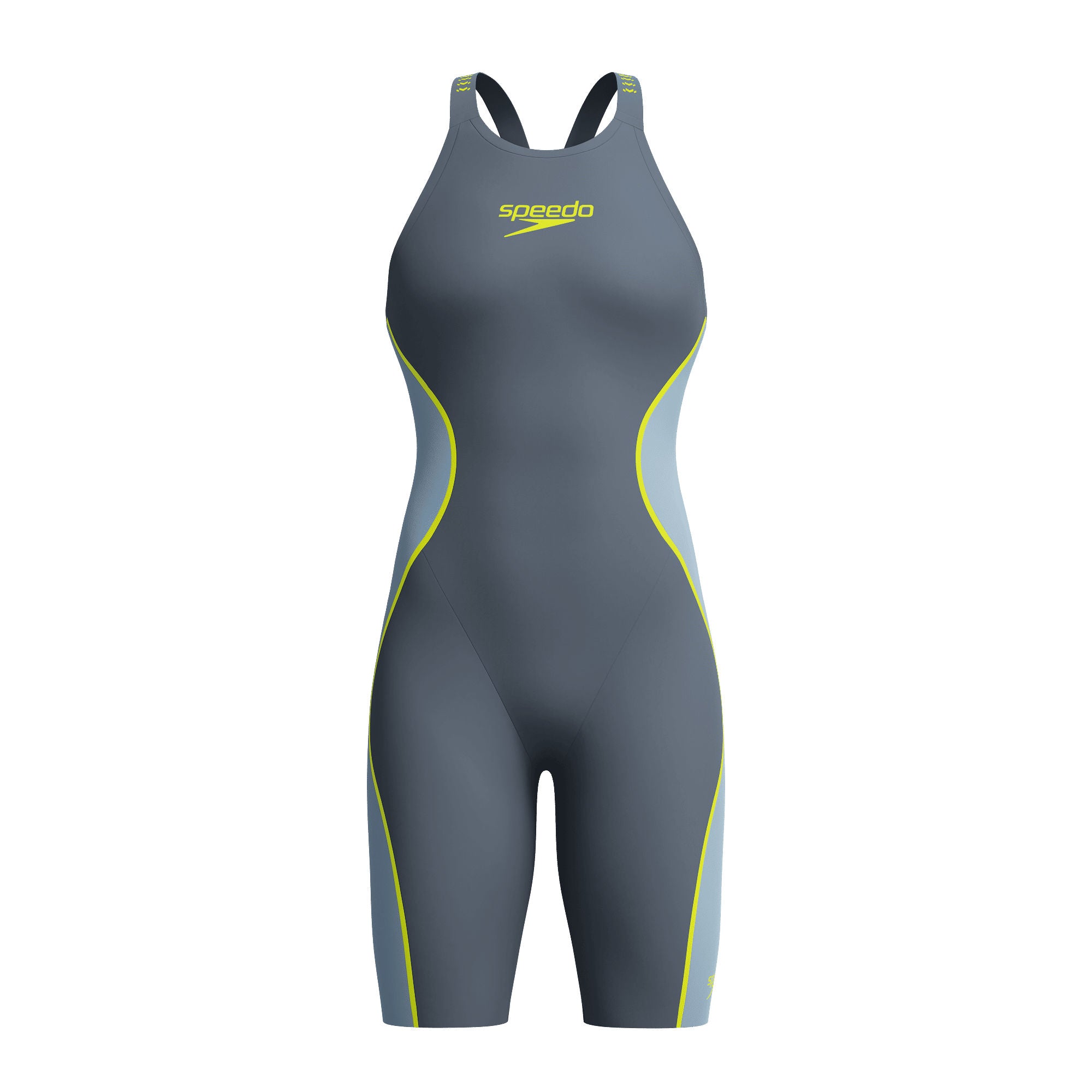 LZR Intent 2.0 Openback Kneeskin Damen Wettkampfanzug | Grau