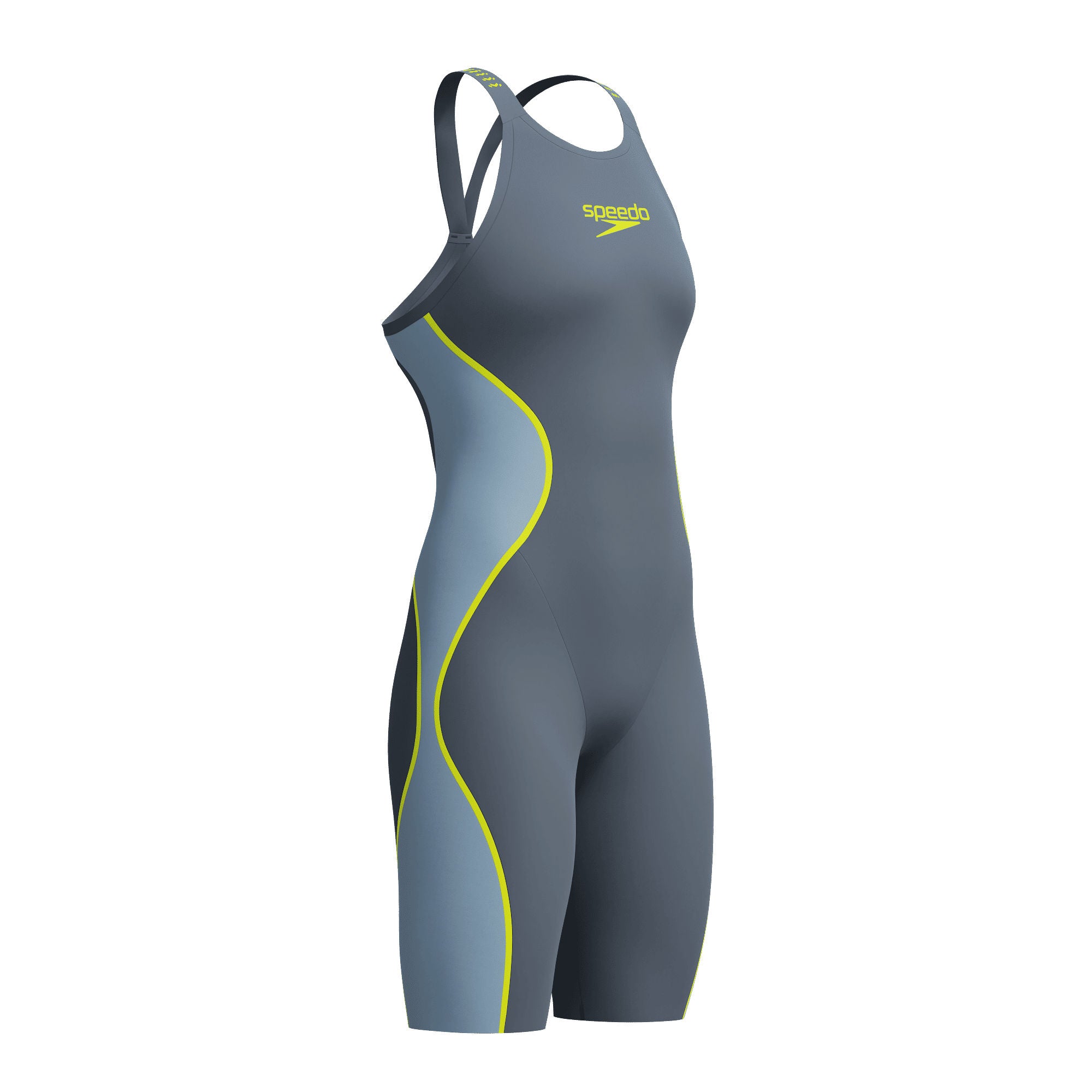 LZR Intent 2.0 Openback Kneeskin Damen Wettkampfanzug | Grau