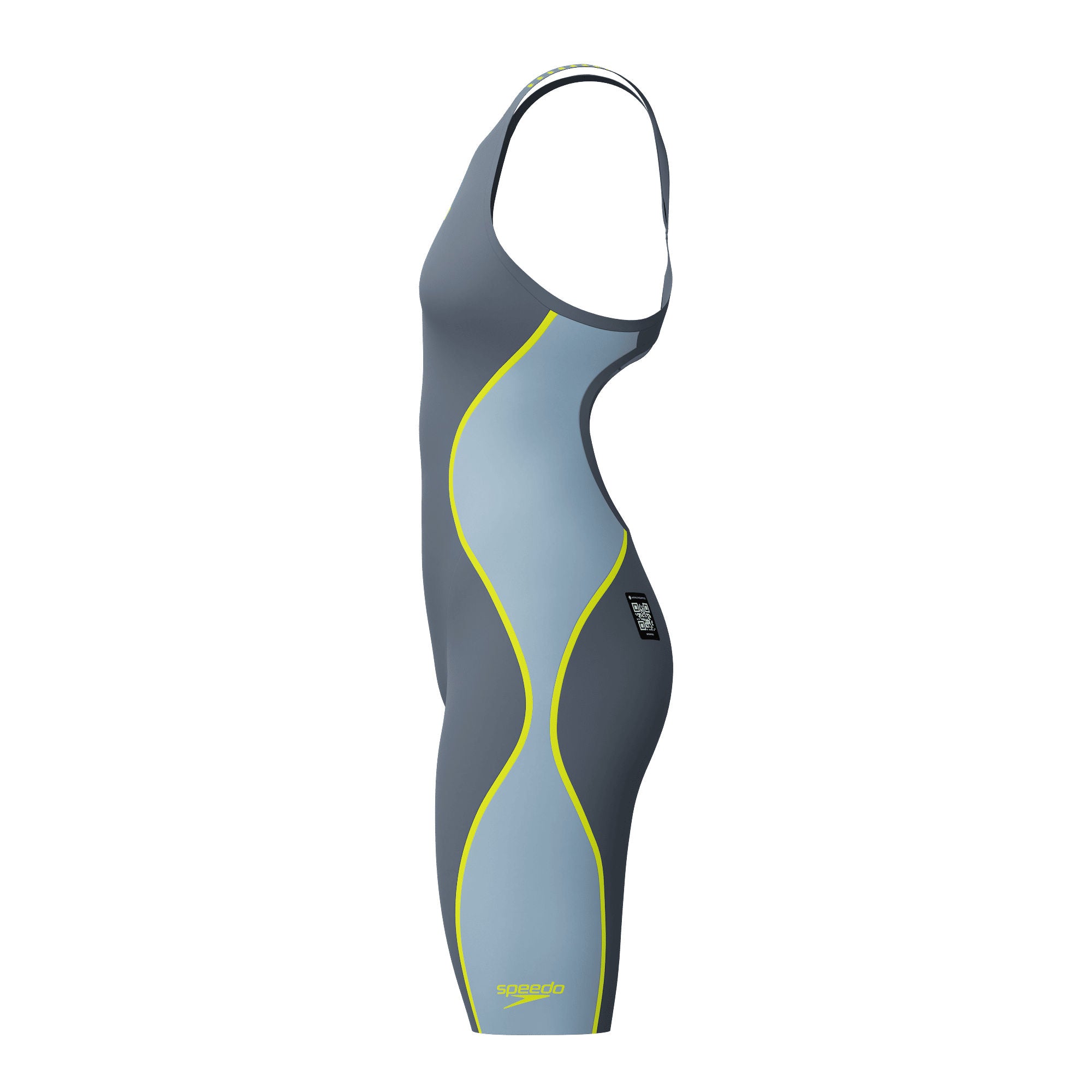 LZR Intent 2.0 Openback Kneeskin Damen Wettkampfanzug | Grau