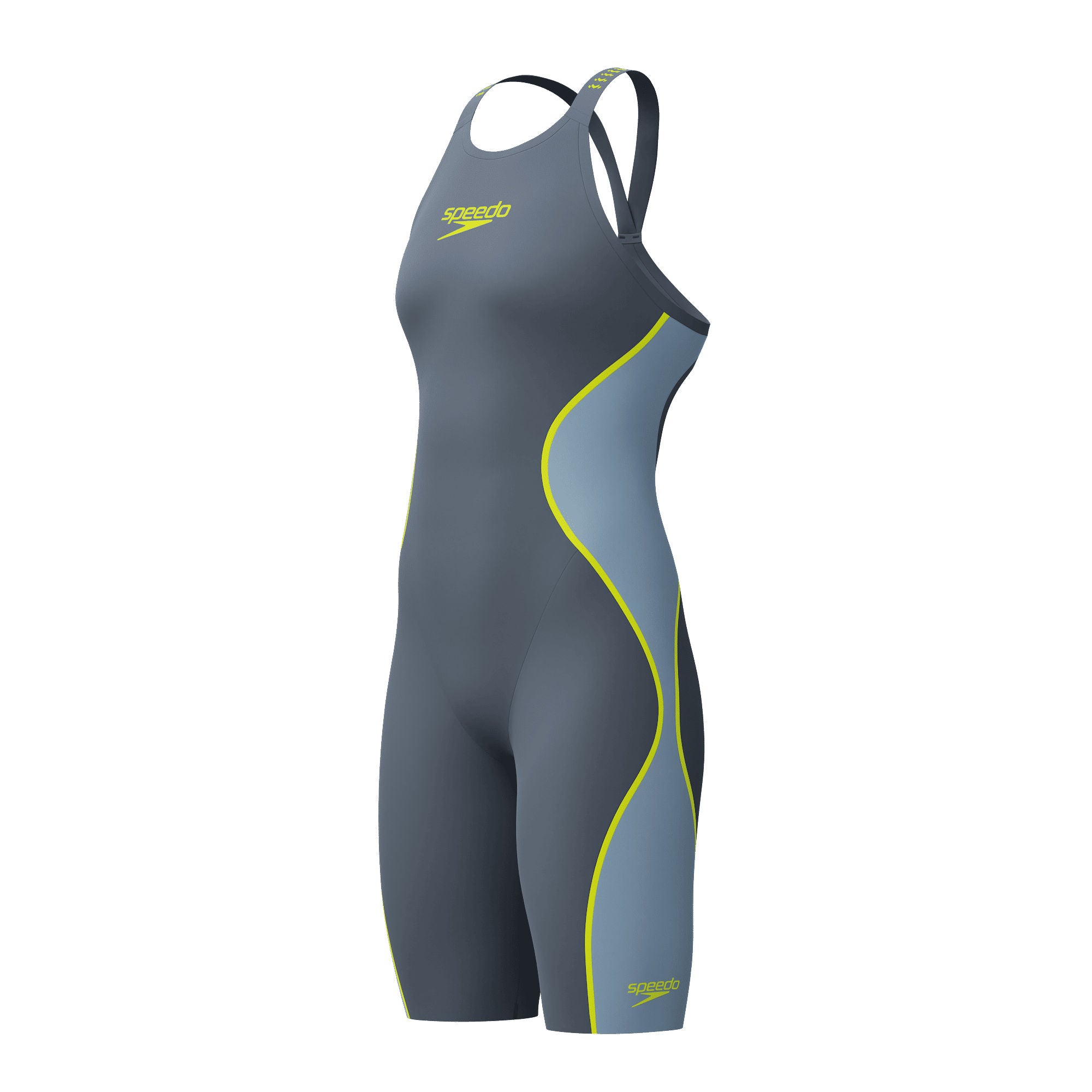 LZR Intent 2.0 Openback Kneeskin Damen Wettkampfanzug | Grau