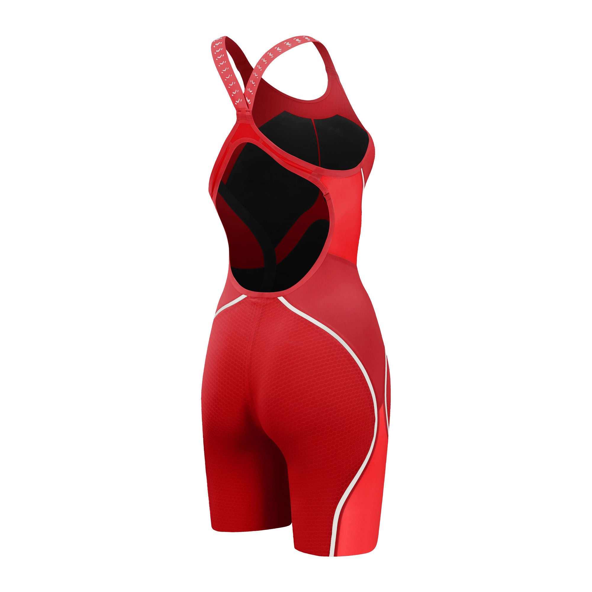 Fastskin LZR Pure Intent 2.0 Openback Damen Wettkampfanzug | Rot