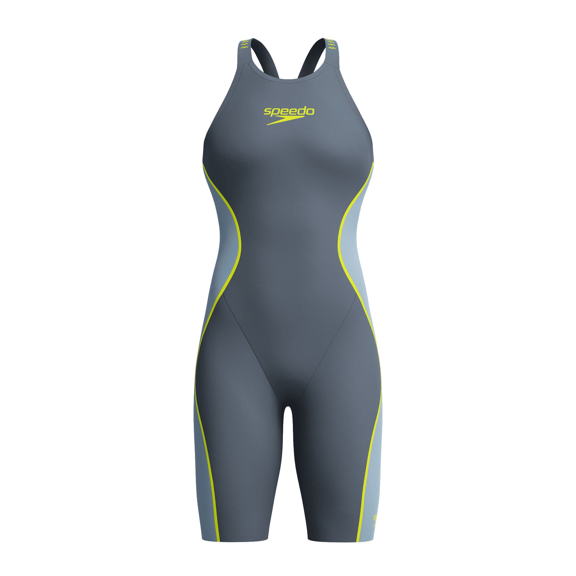 LZR Intent 2.0 Closedback Kneeskin Damen Wettkampfanzug | Grau