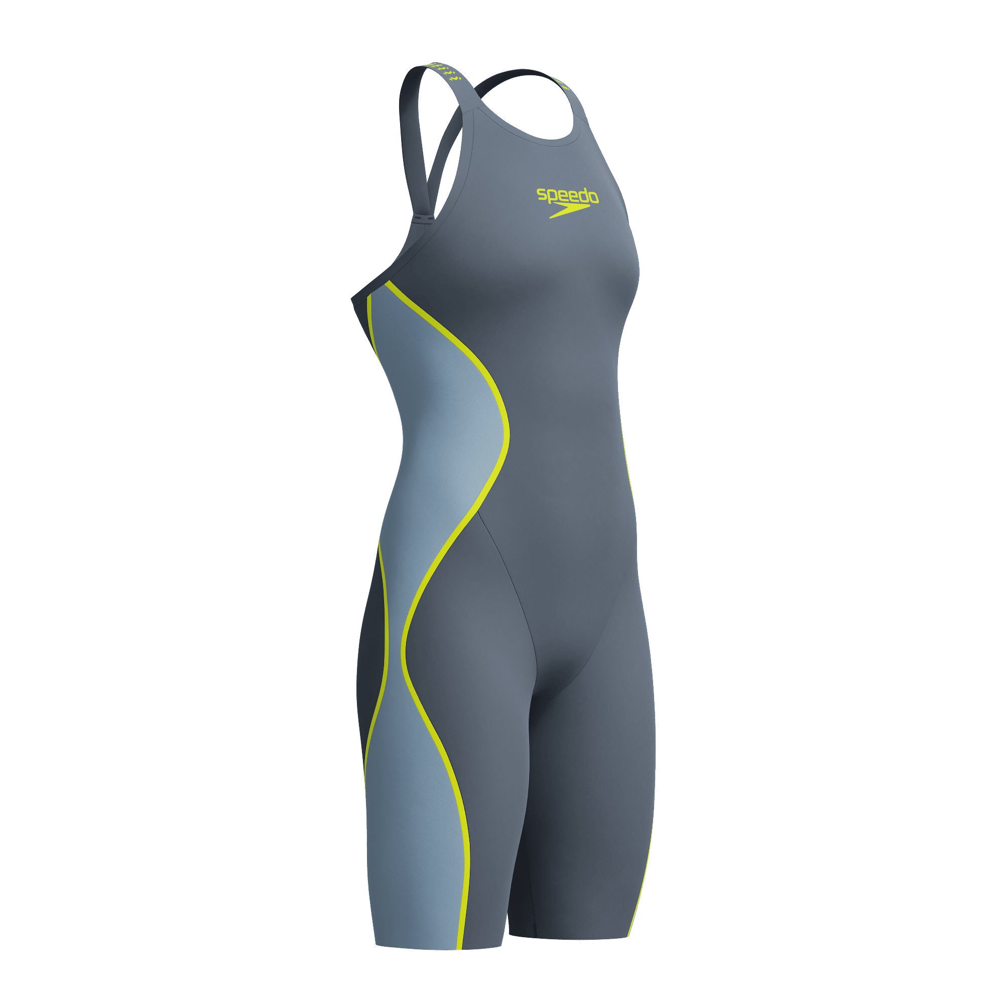 LZR Intent 2.0 Closedback Kneeskin Damen Wettkampfanzug | Grau