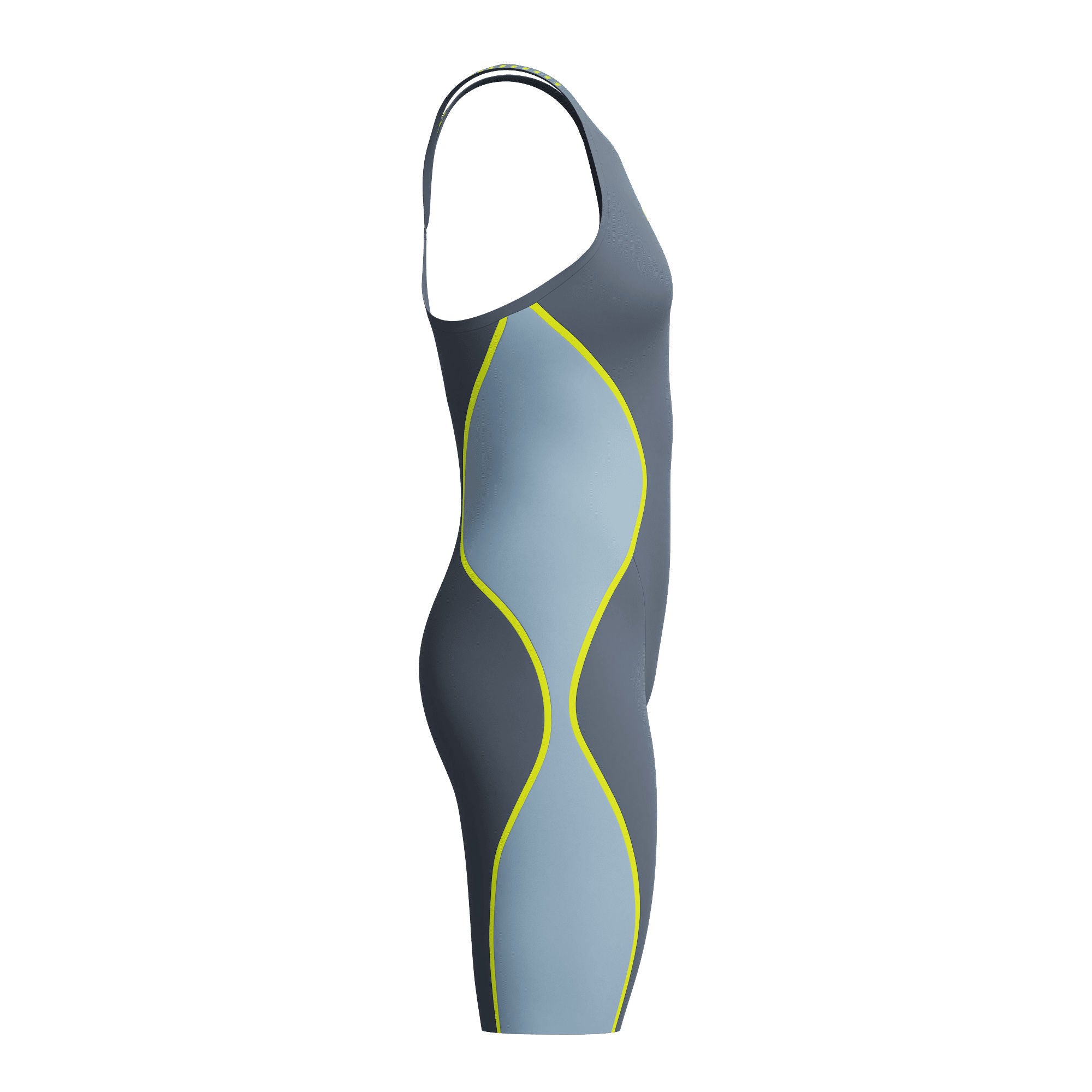 LZR Intent 2.0 Closedback Kneeskin Damen Wettkampfanzug | Grau