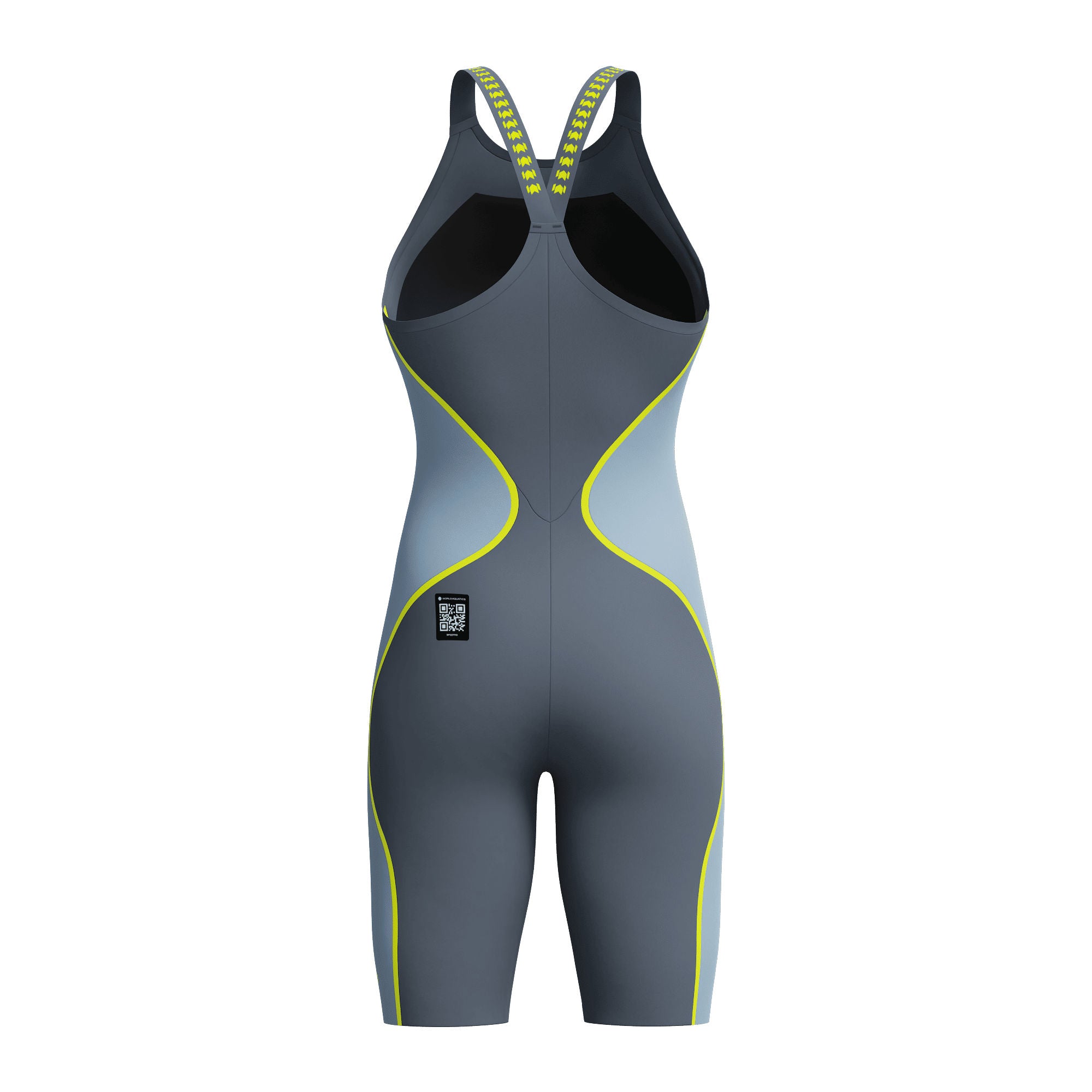 LZR Intent 2.0 Closedback Kneeskin Damen Wettkampfanzug | Grau