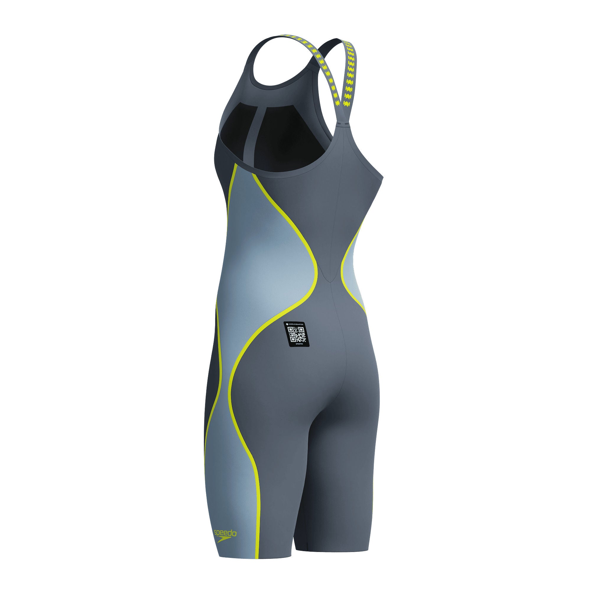LZR Intent 2.0 Closedback Kneeskin Damen Wettkampfanzug | Grau