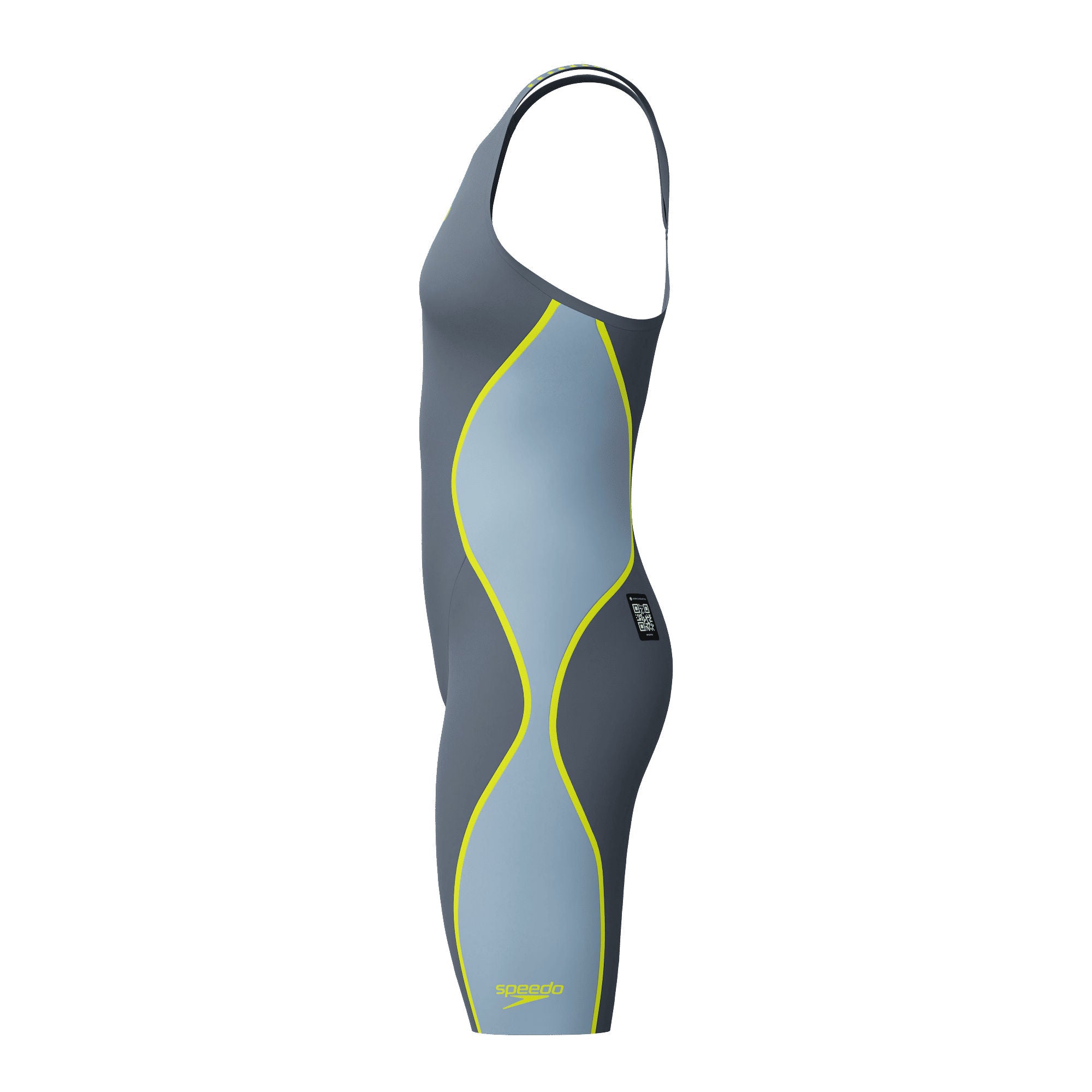 LZR Intent 2.0 Closedback Kneeskin Damen Wettkampfanzug | Grau