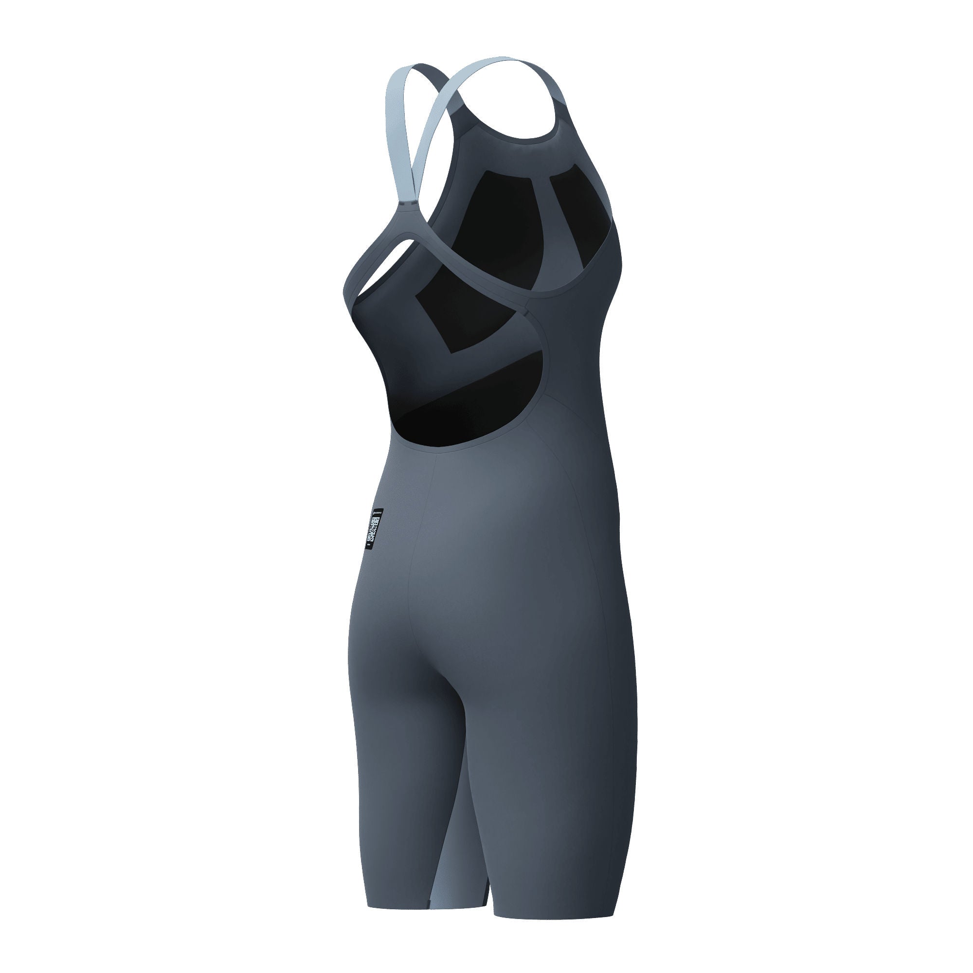 LZR Valor 2.0 Openback Kneeskin Damen Wettkampfanzug | Grau