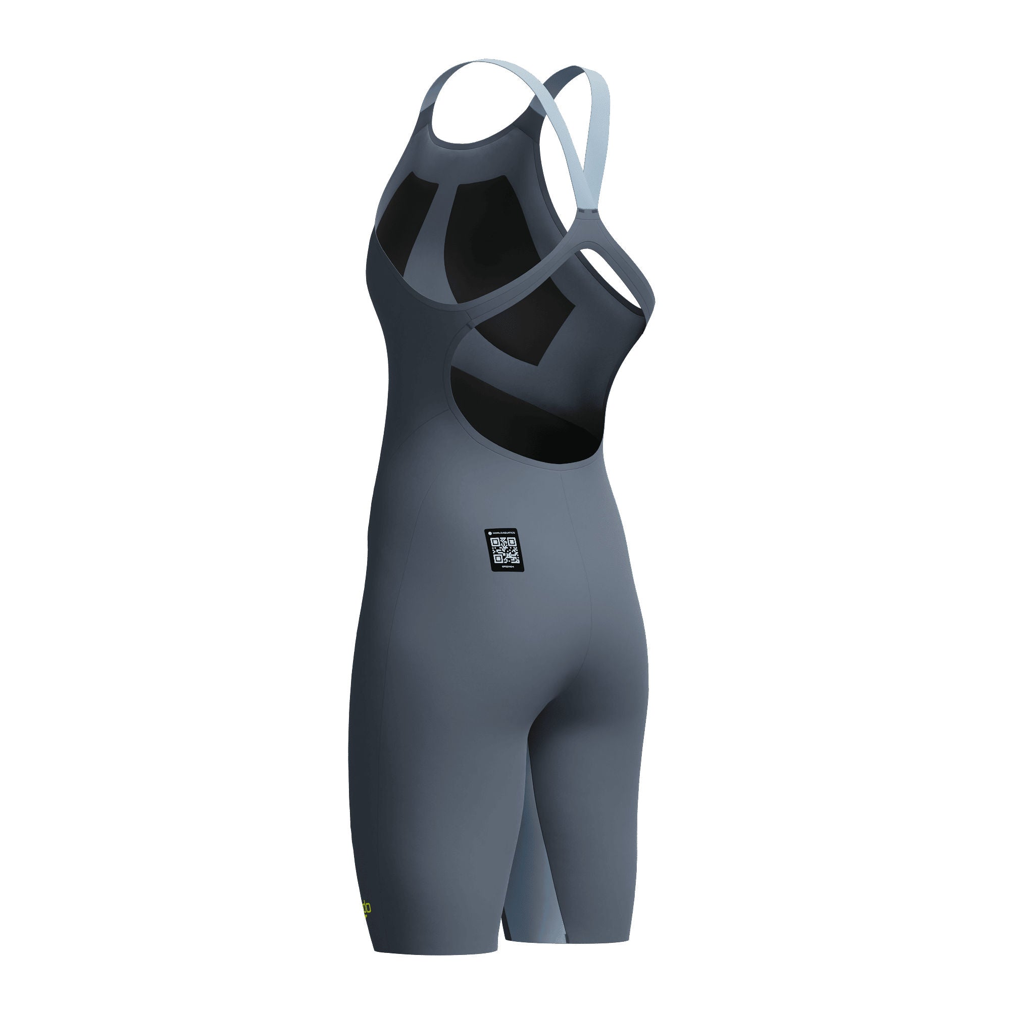 LZR Valor 2.0 Openback Kneeskin Damen Wettkampfanzug | Grau