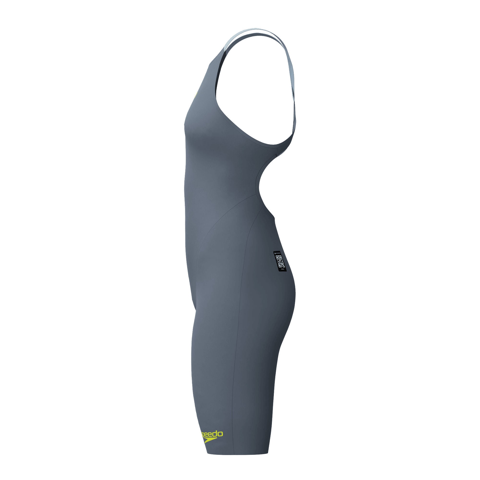 LZR Valor 2.0 Openback Kneeskin Damen Wettkampfanzug | Grau