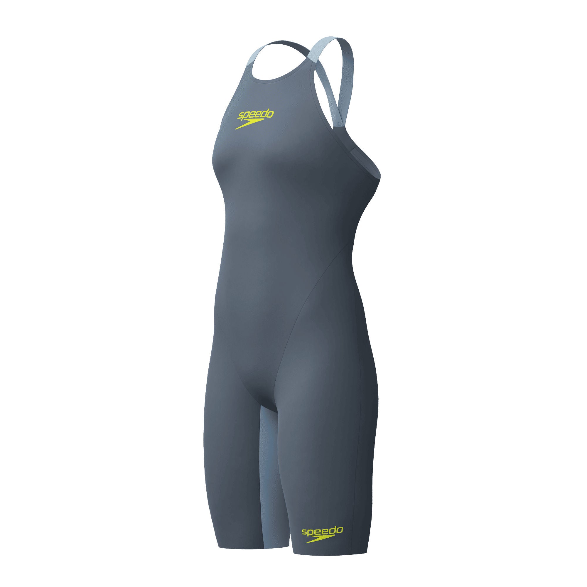 LZR Valor 2.0 Openback Kneeskin Damen Wettkampfanzug | Grau