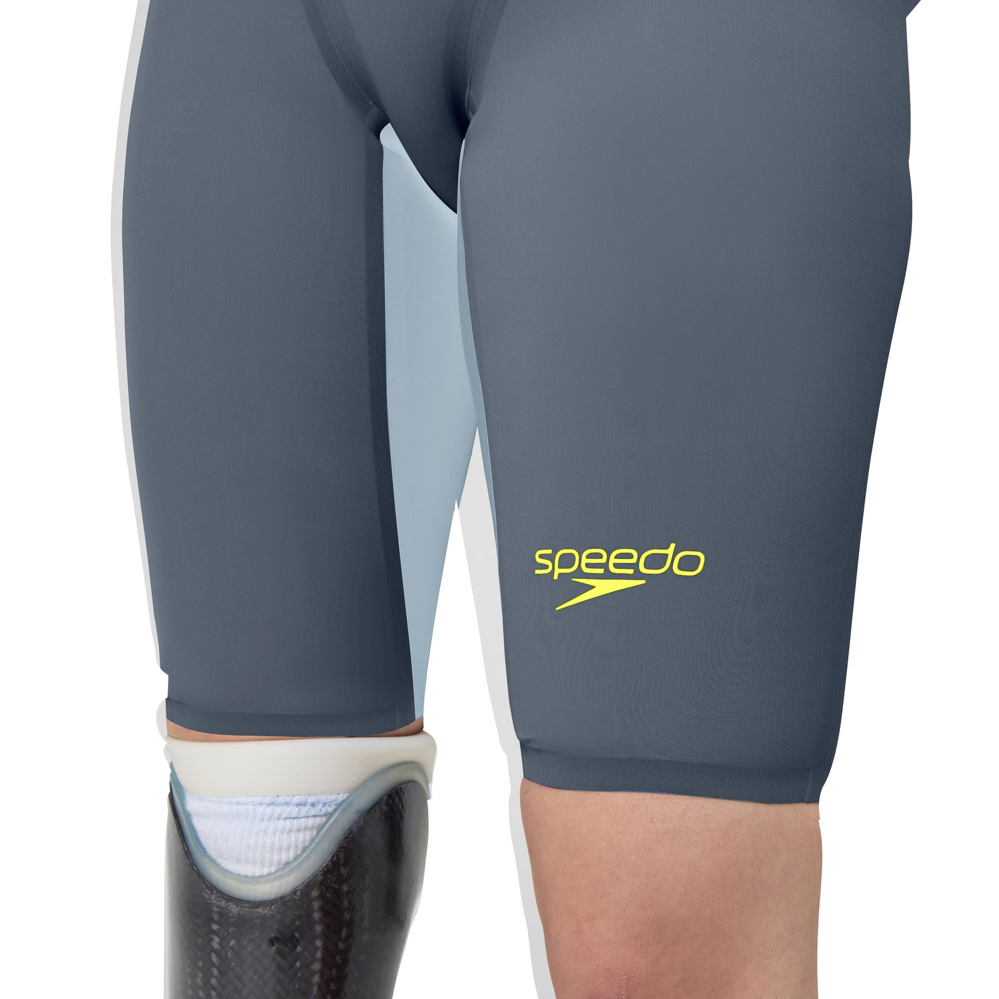 LZR Valor 2.0 Openback Kneeskin Damen Wettkampfanzug | Grau