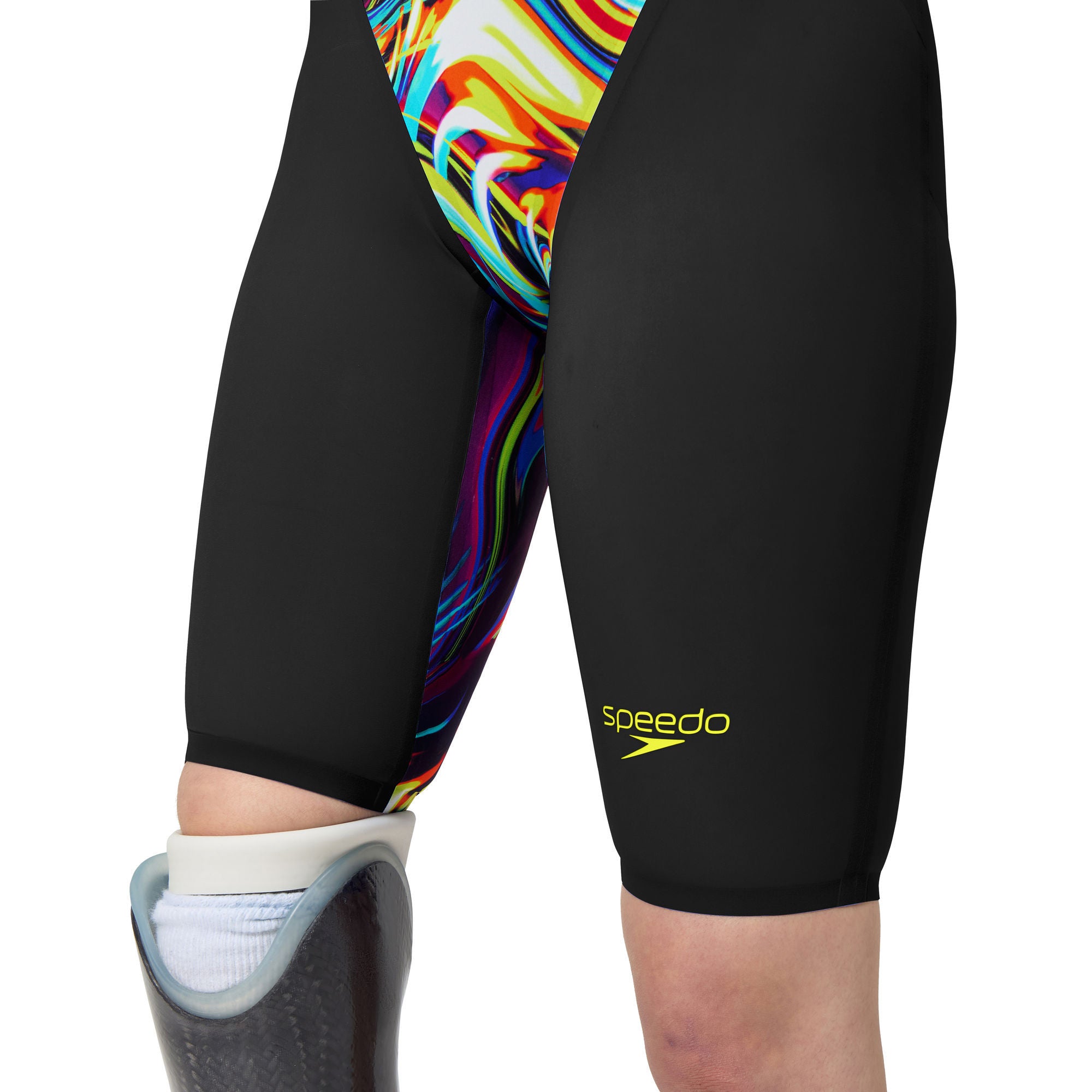 LZR Valor 2.0 Openback Kneeskin Damen Wettkampfanzug | Schwarz