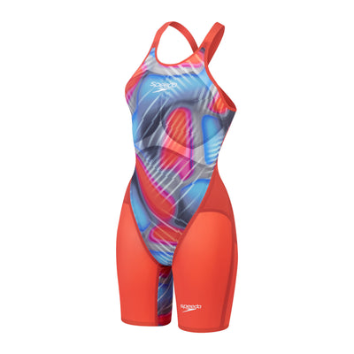 Fastskin LZR Pure Valor 2.0 Openback Damen Wettkampfanzug | Rot