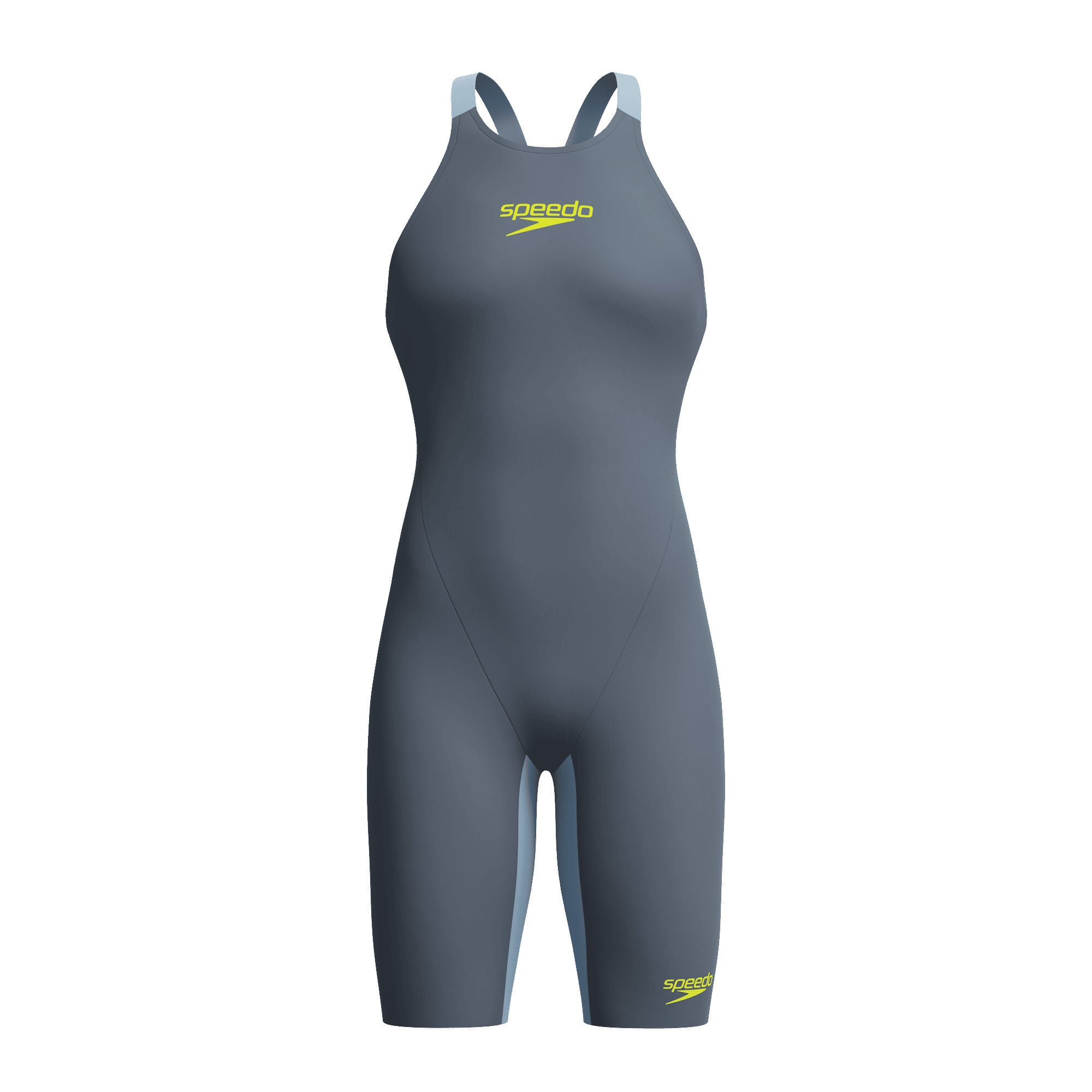 LZR Valor 2.0 Closedback Kneeskin Damen Wettkampfanzug | Grau