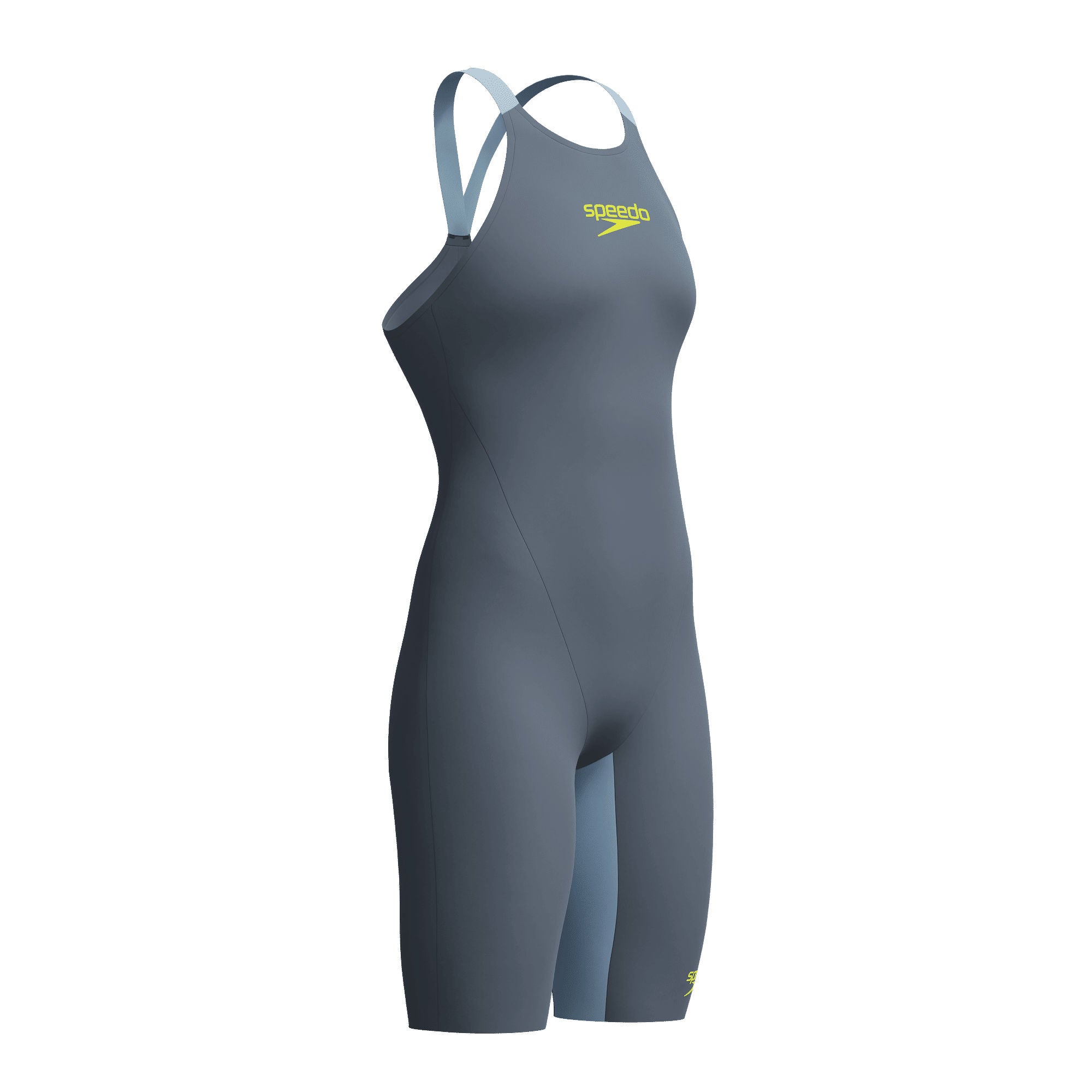 LZR Valor 2.0 Closedback Kneeskin Damen Wettkampfanzug | Grau