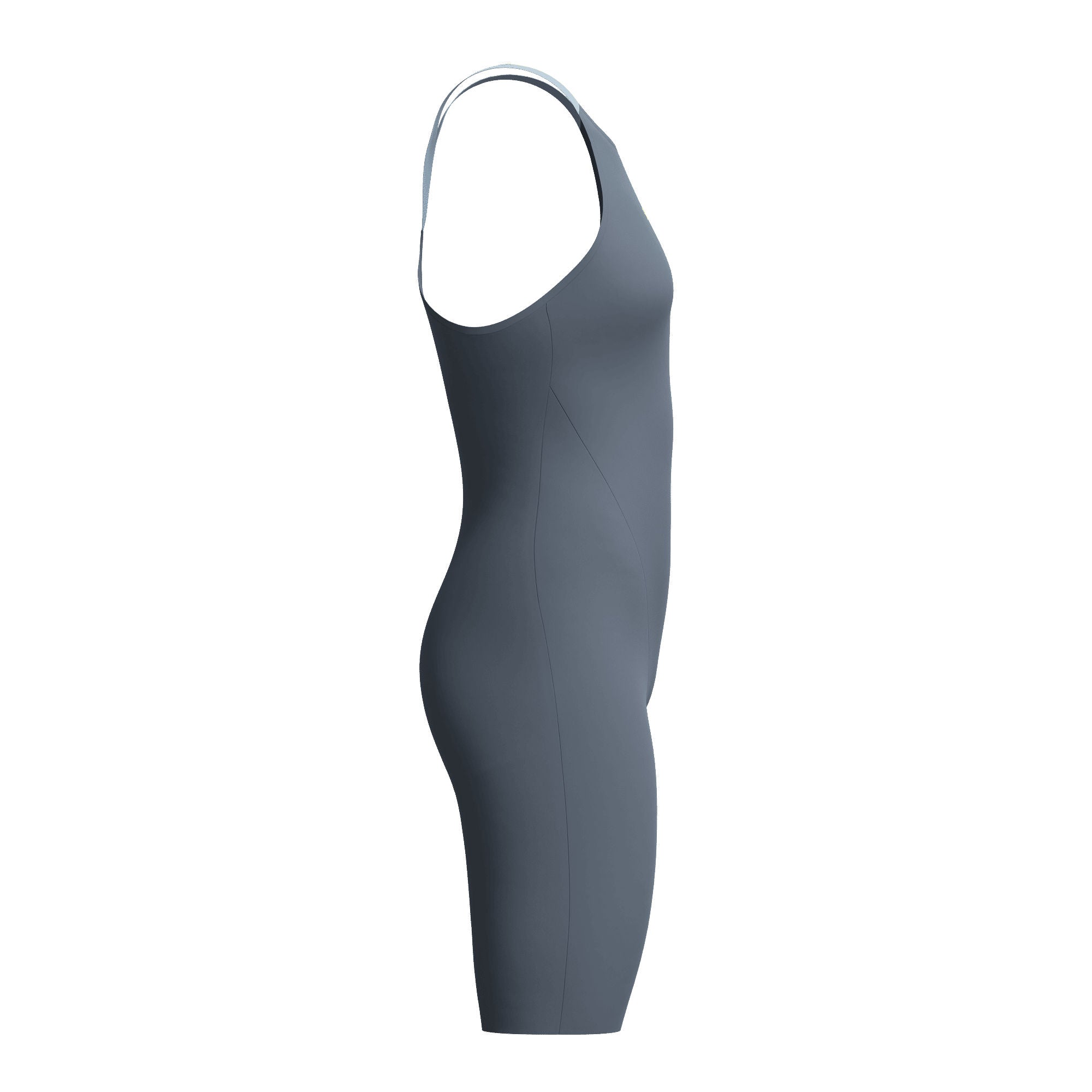 LZR Valor 2.0 Closedback Kneeskin Damen Wettkampfanzug | Grau