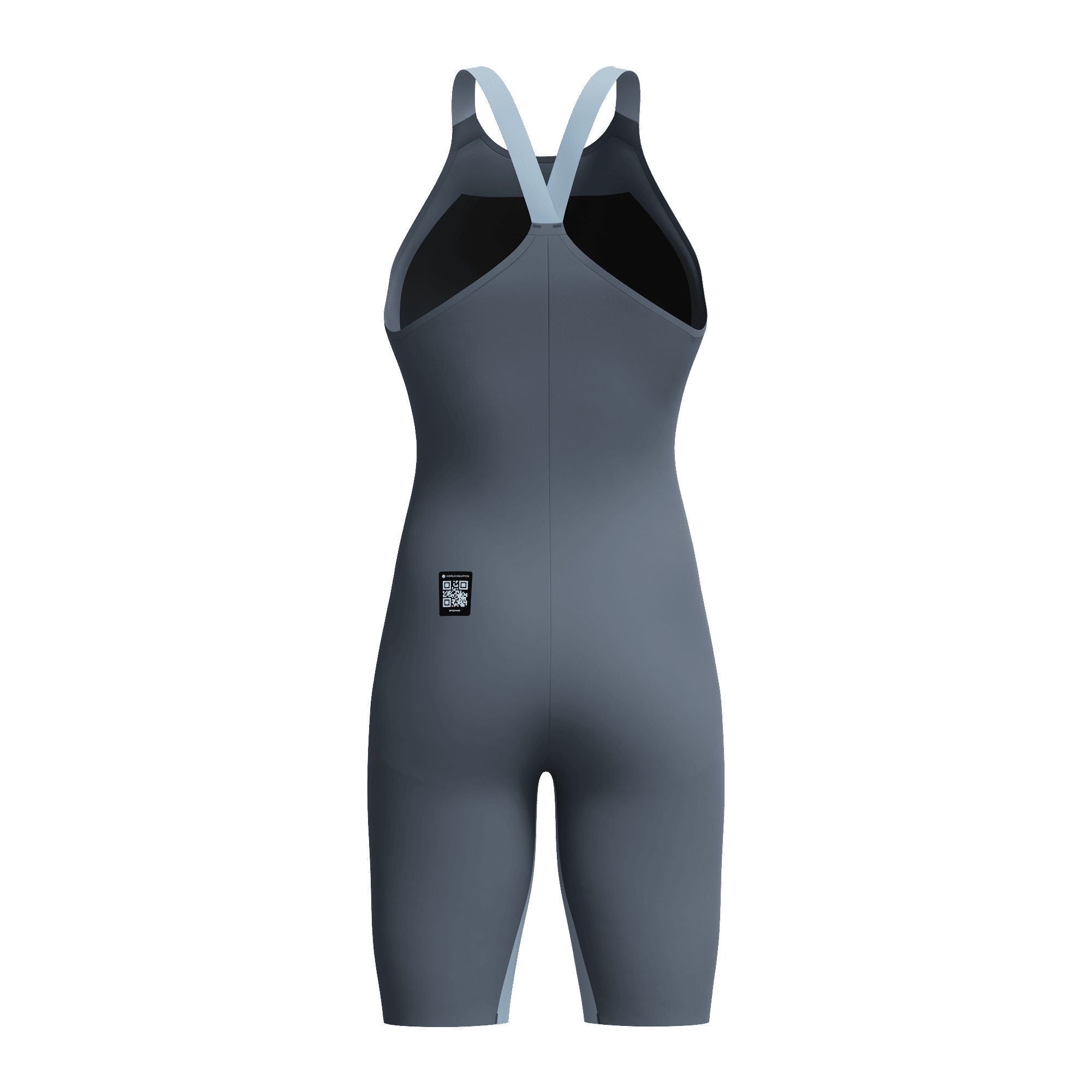 LZR Valor 2.0 Closedback Kneeskin Damen Wettkampfanzug | Grau