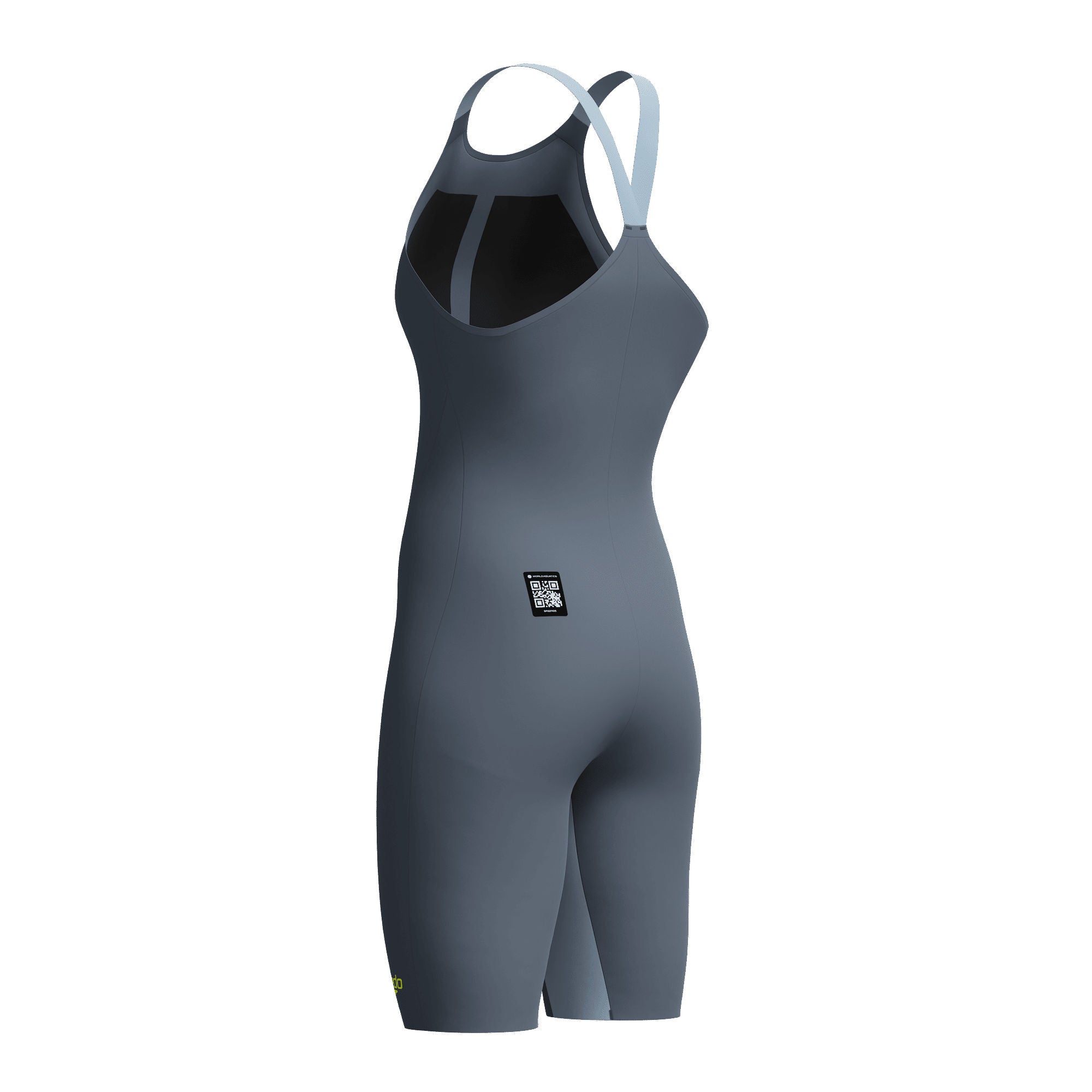 LZR Valor 2.0 Closedback Kneeskin Damen Wettkampfanzug | Grau