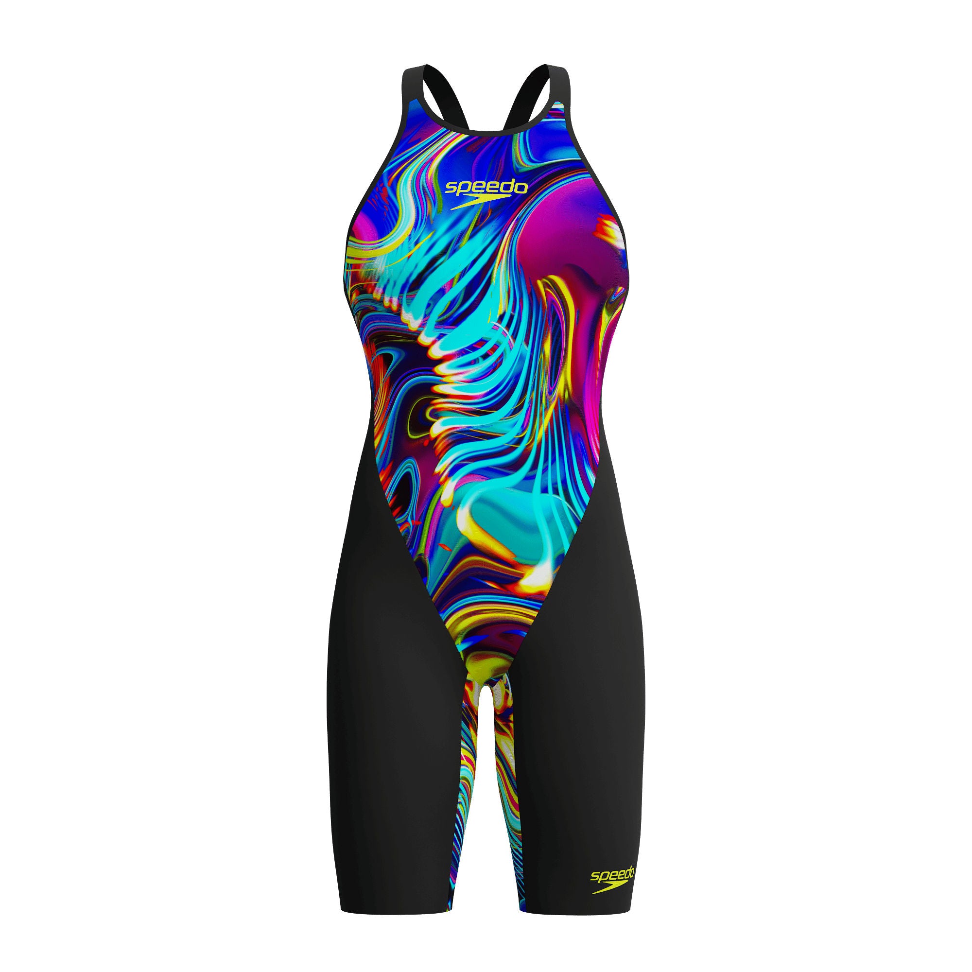 LZR Valor 2.0 Closedback Kneeskin Damen Wettkampfanzug | Schwarz