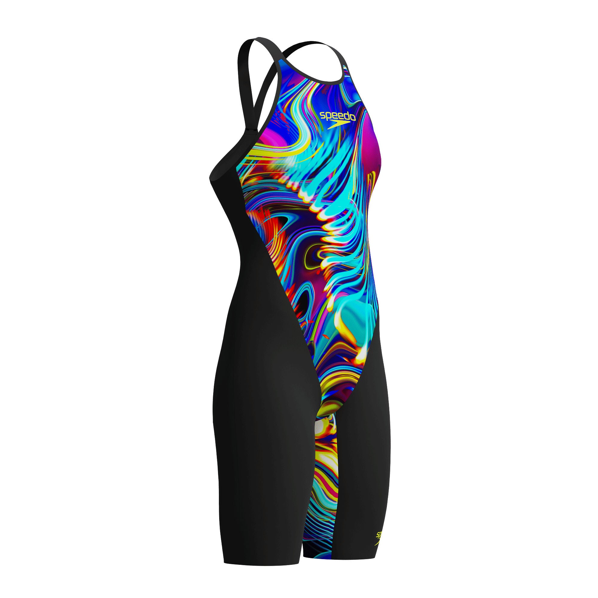 LZR Valor 2.0 Closedback Kneeskin Damen Wettkampfanzug | Schwarz
