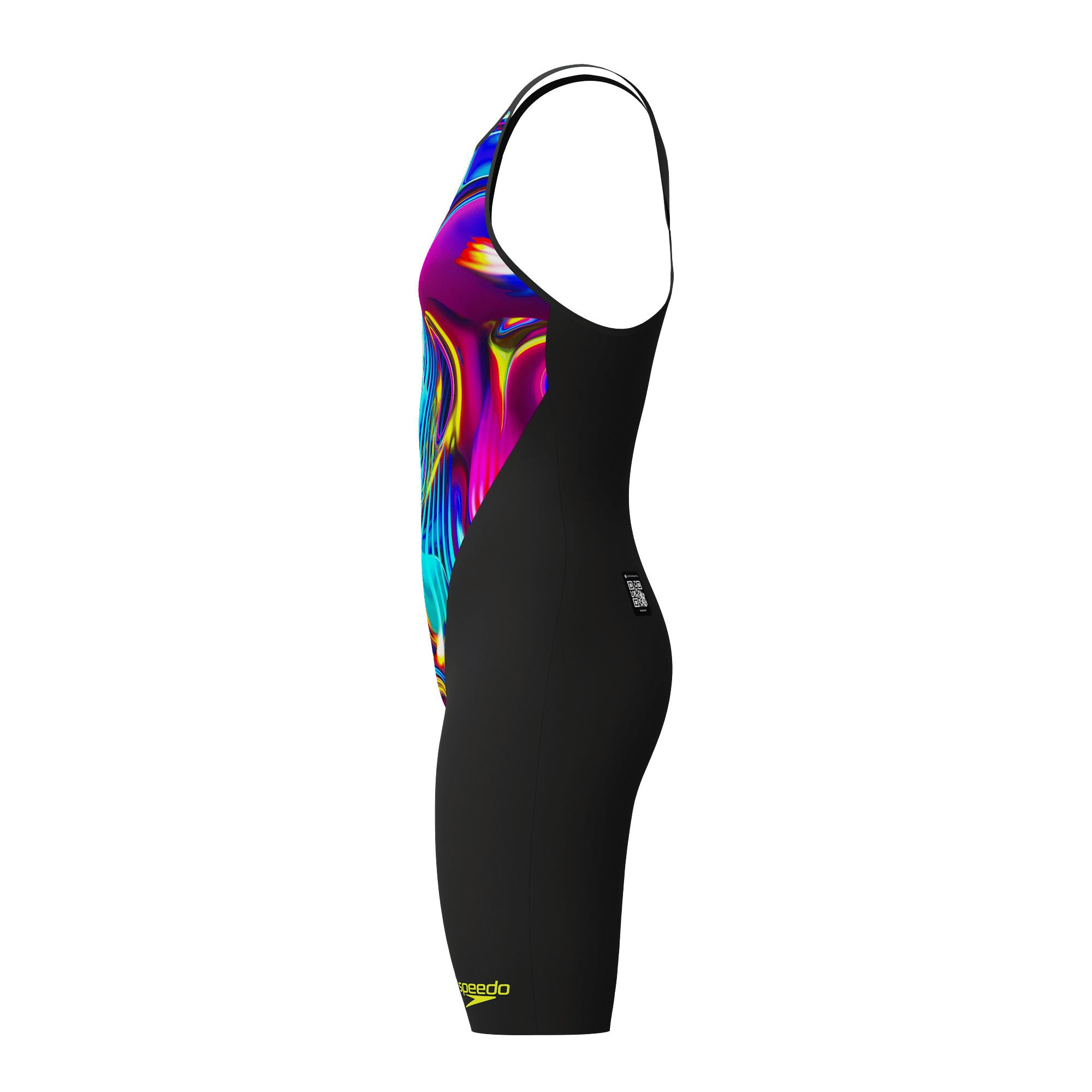 LZR Valor 2.0 Closedback Kneeskin Damen Wettkampfanzug | Schwarz