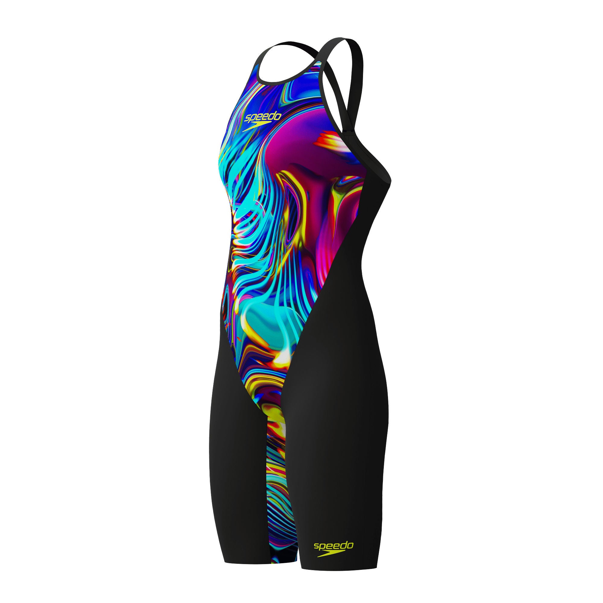 LZR Valor 2.0 Closedback Kneeskin Damen Wettkampfanzug | Schwarz