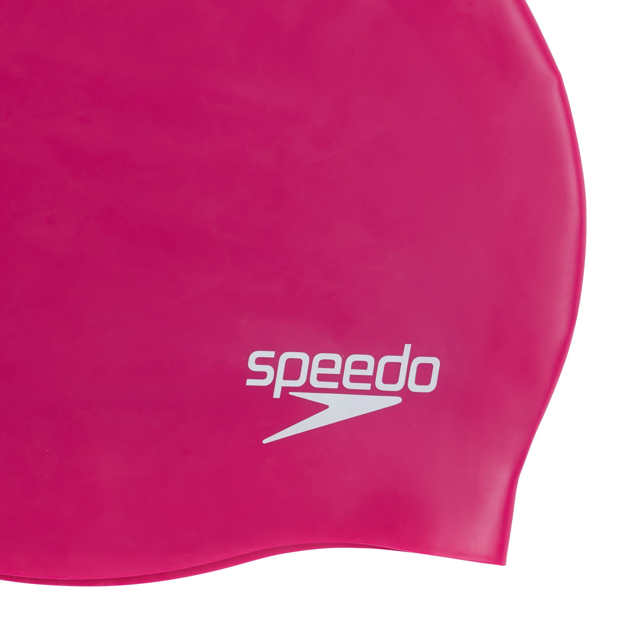 Plain Moulded Silicone Badekappe | Pink
