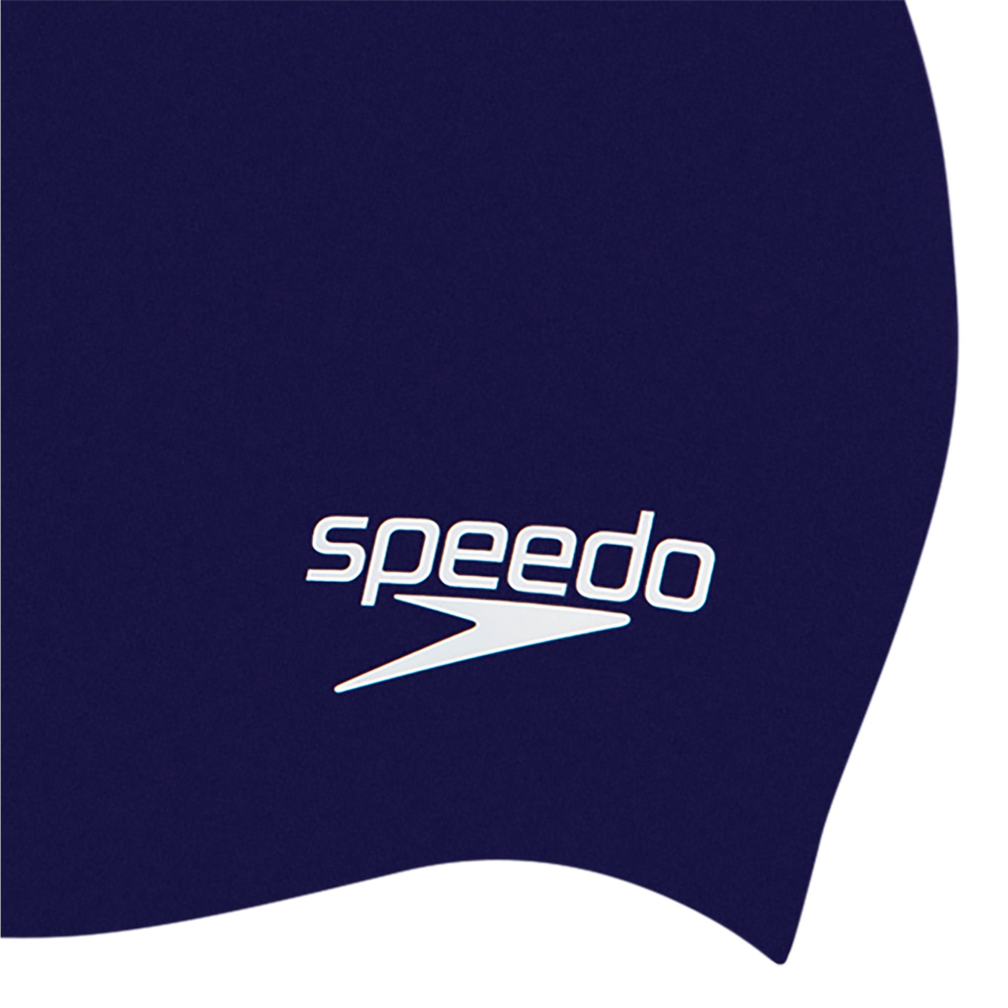 Plain Moulded Silicone Badekappe | Navy