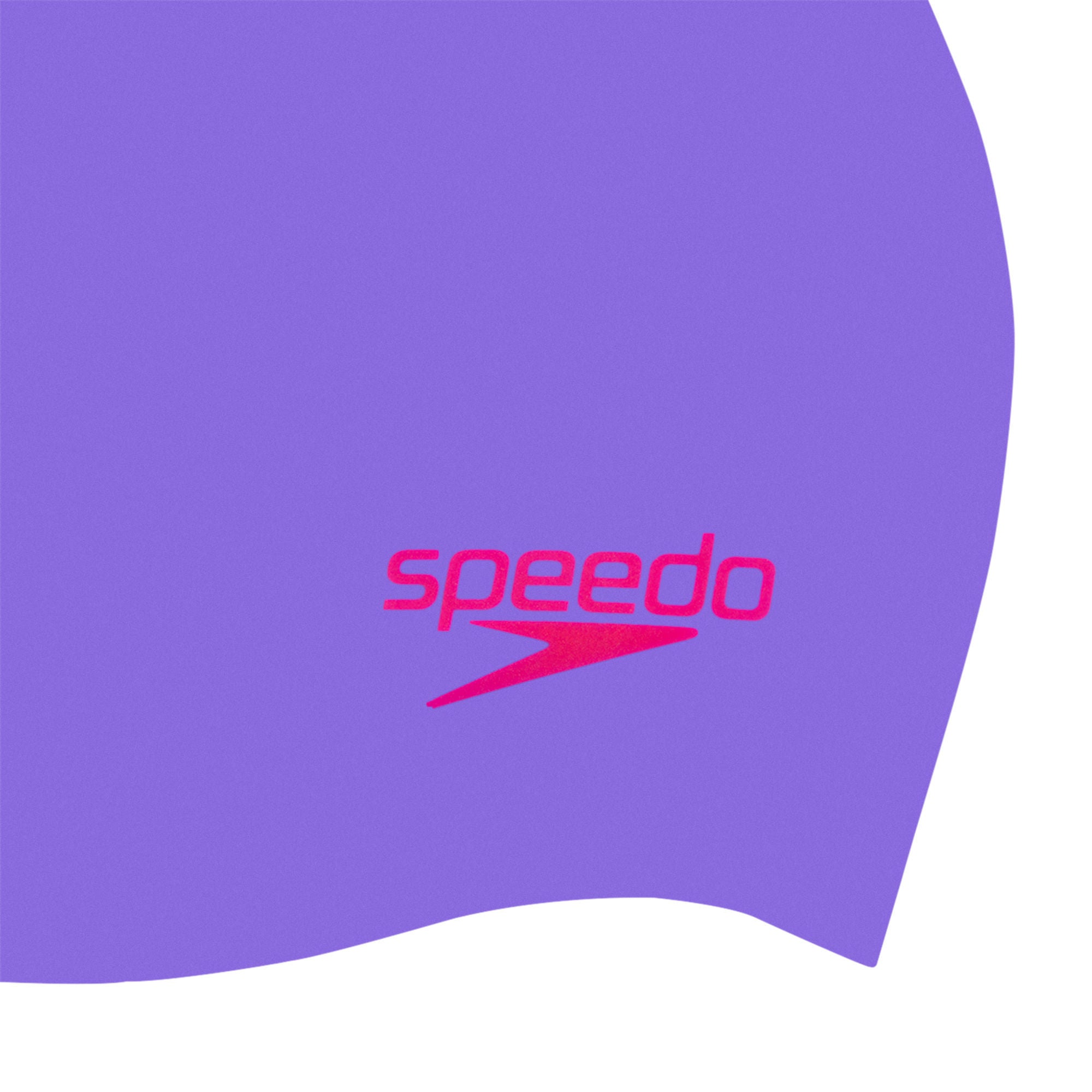 Plain Moulded Silicone Badekappe | Lilac
