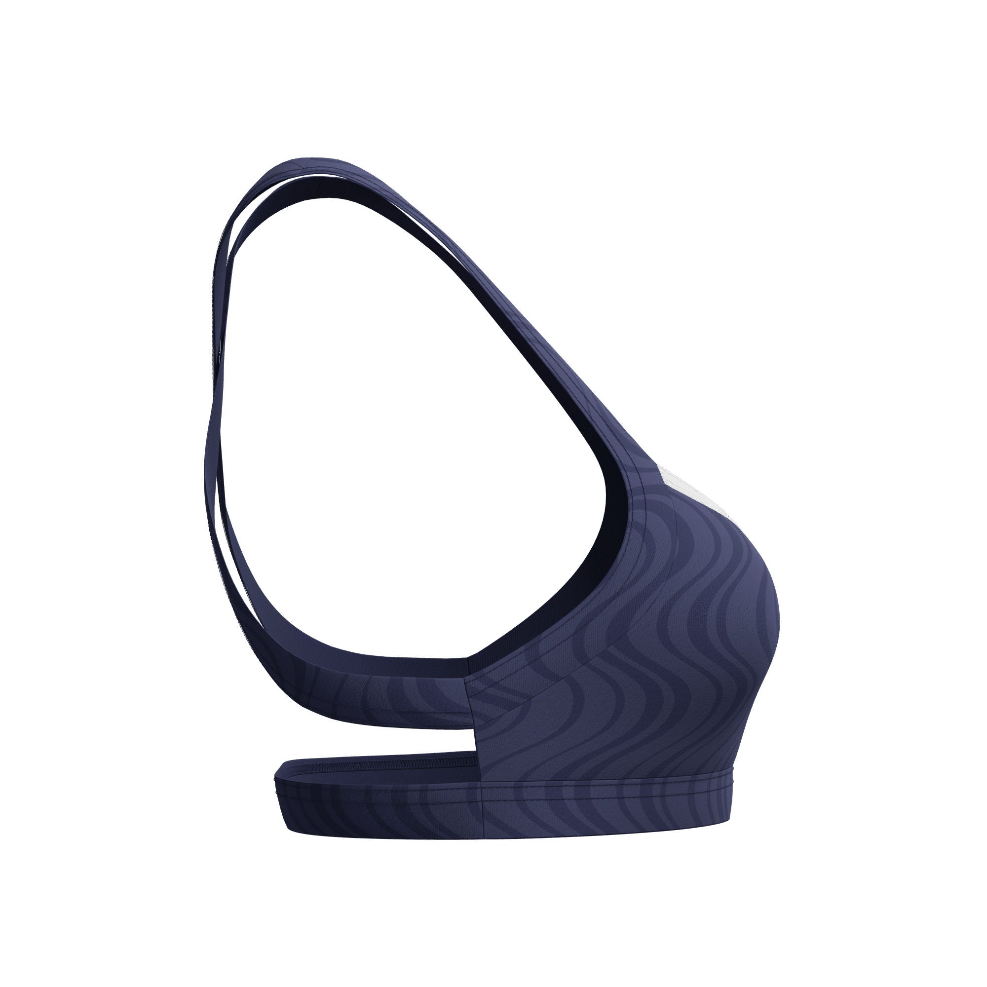 Texture Crossback Damen Bikinioberteil | Navy