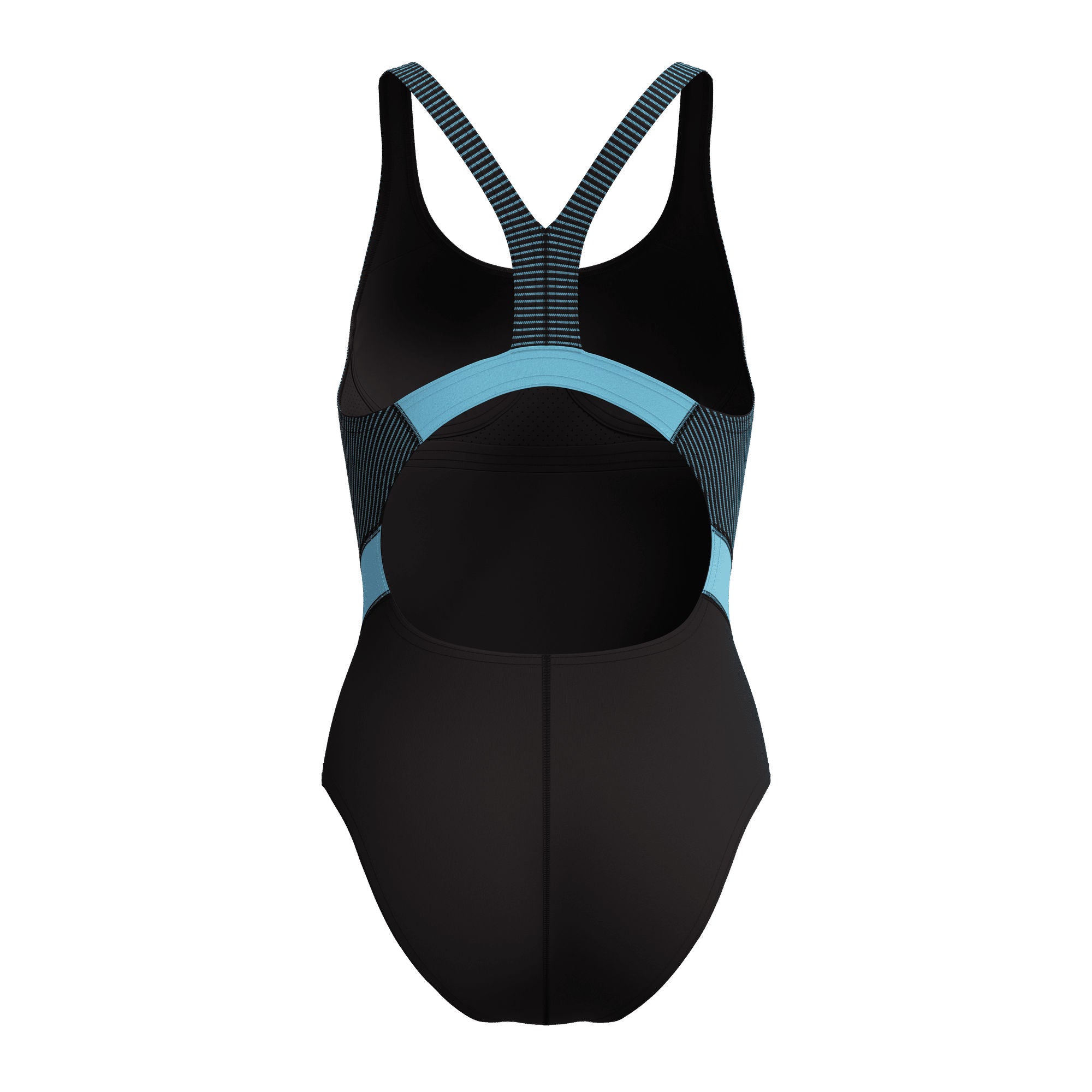 Quantum Rib Splice Damen Badeanzug | Schwarz