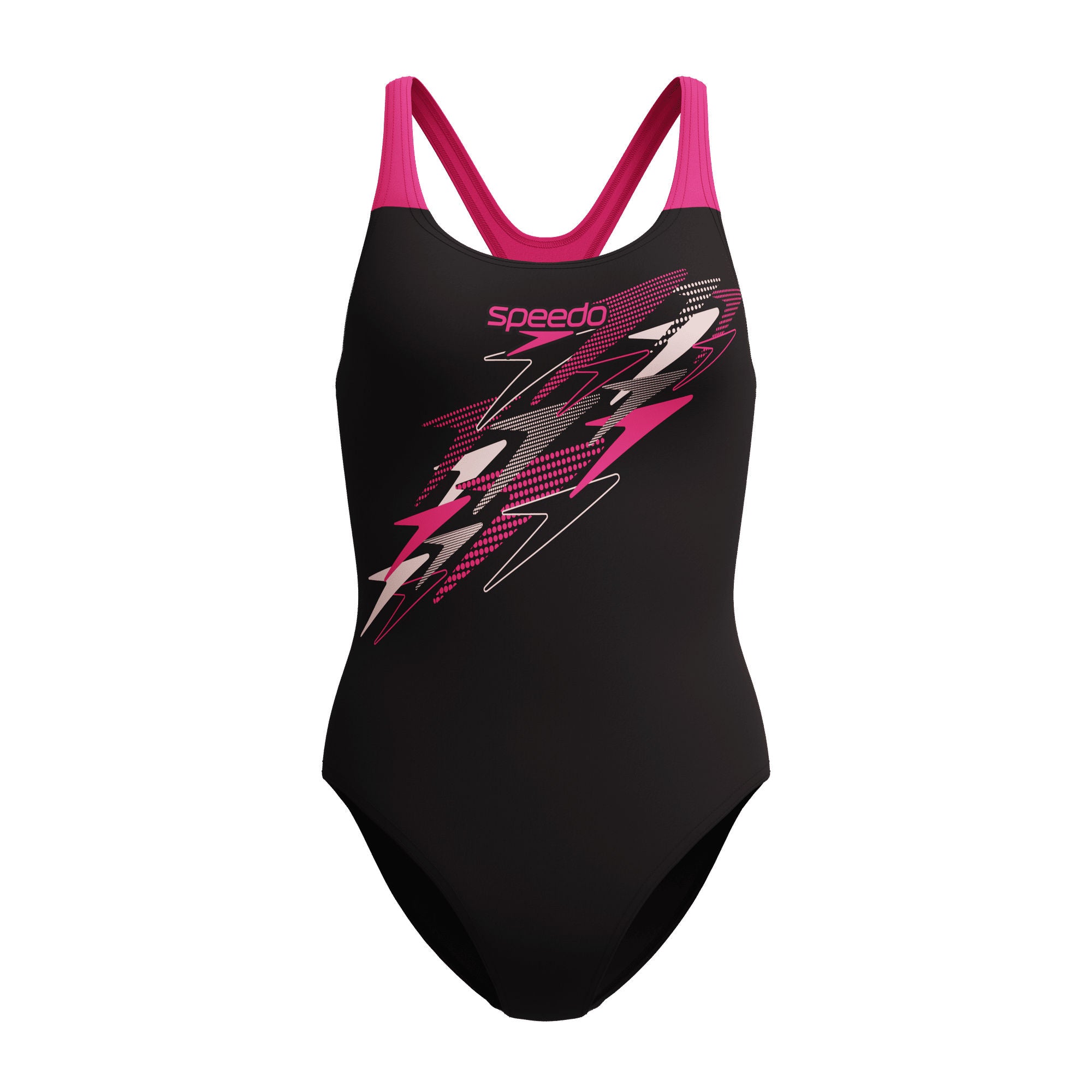Medley Logo Medalist Damen Badeanzug | Schwarz