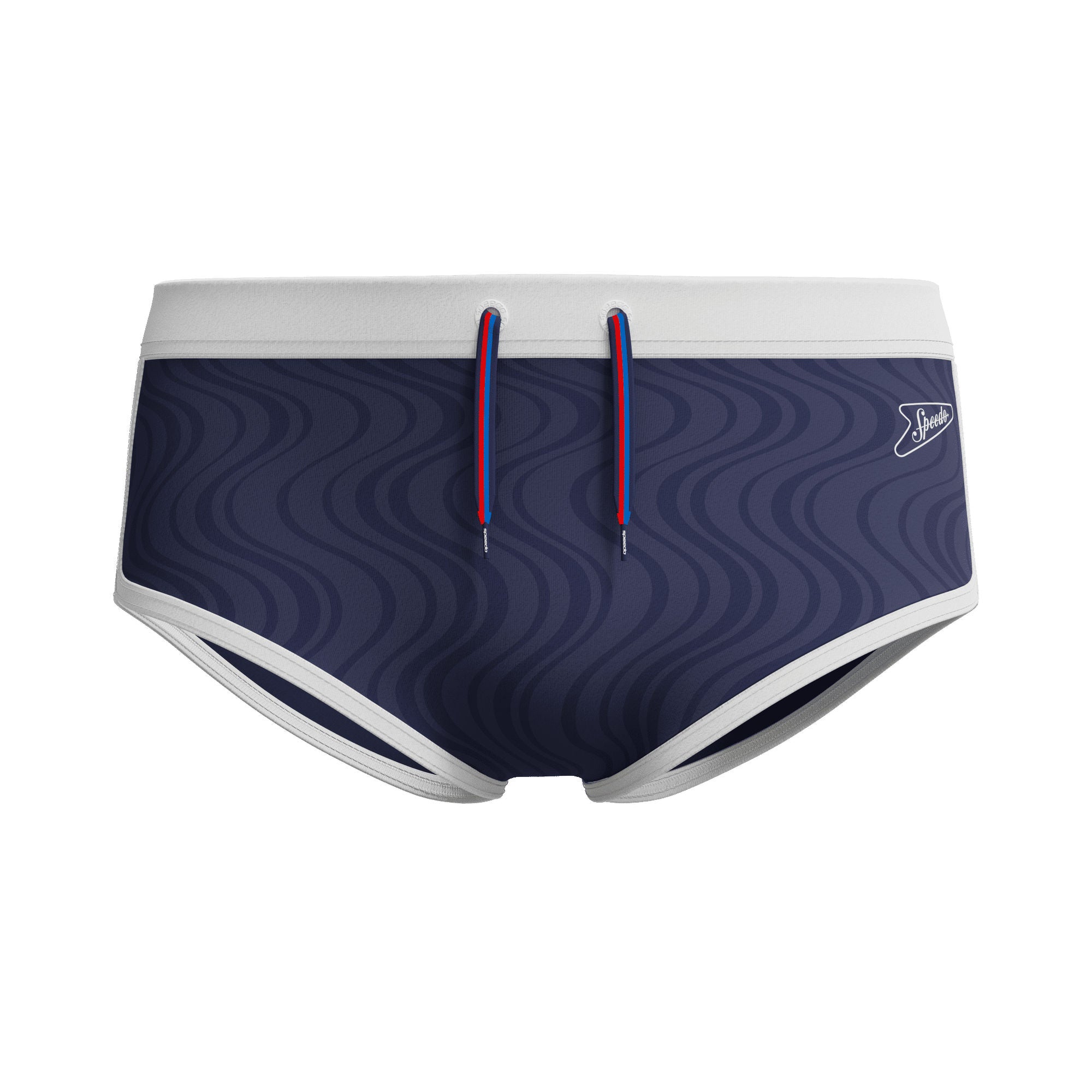 Textured Herren Badeslip | Navy