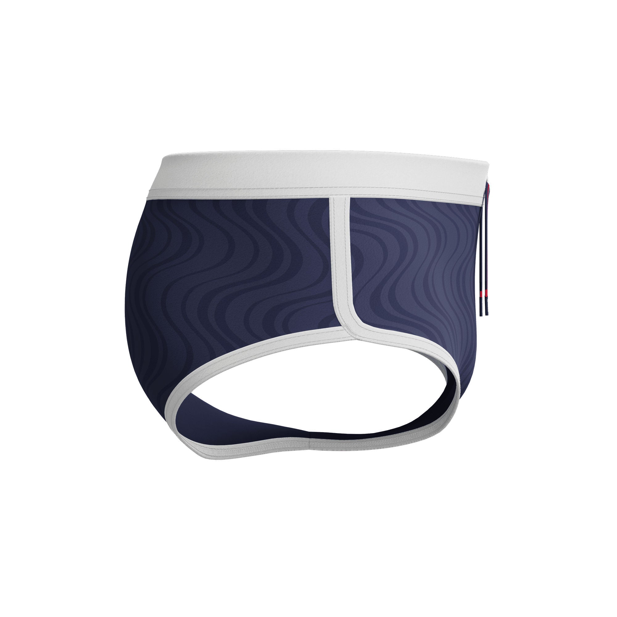 Textured Herren Badeslip | Navy