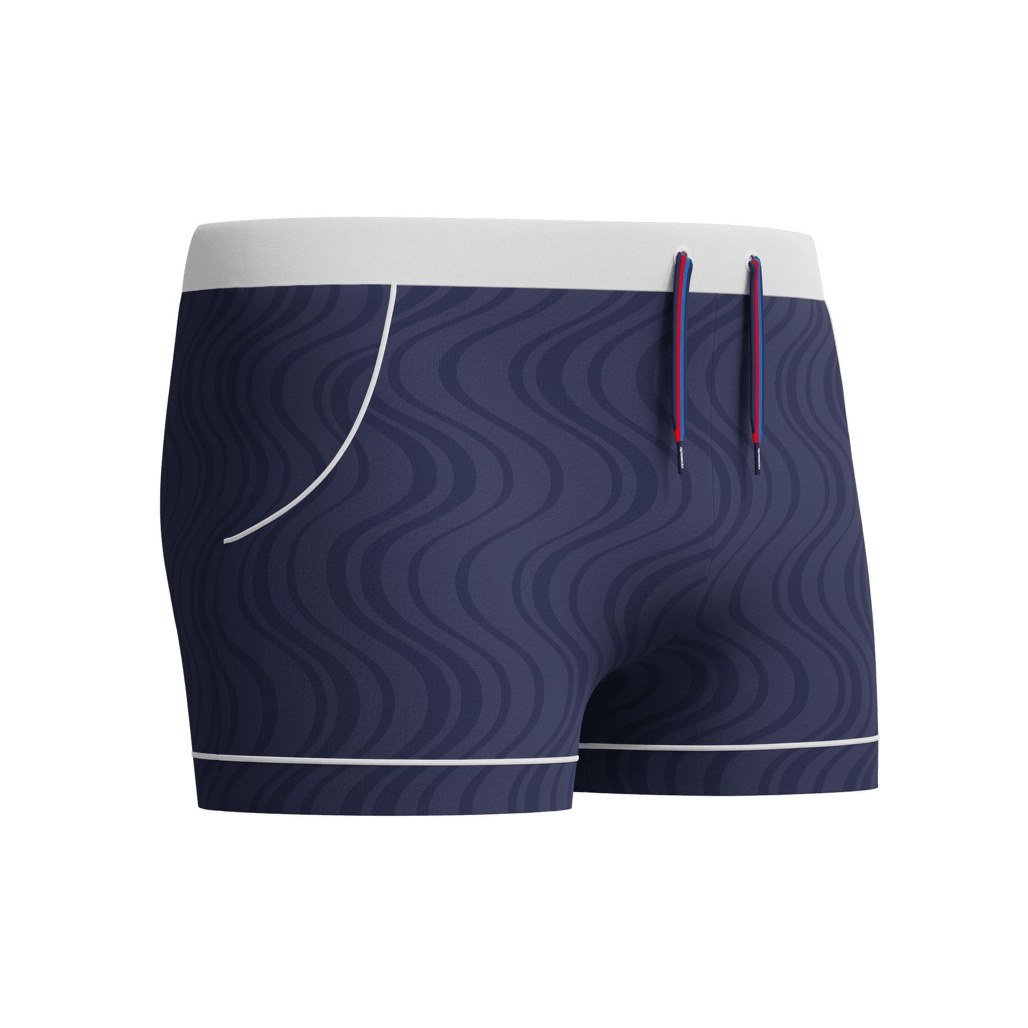 Textured Herren Aquashorts | Navy