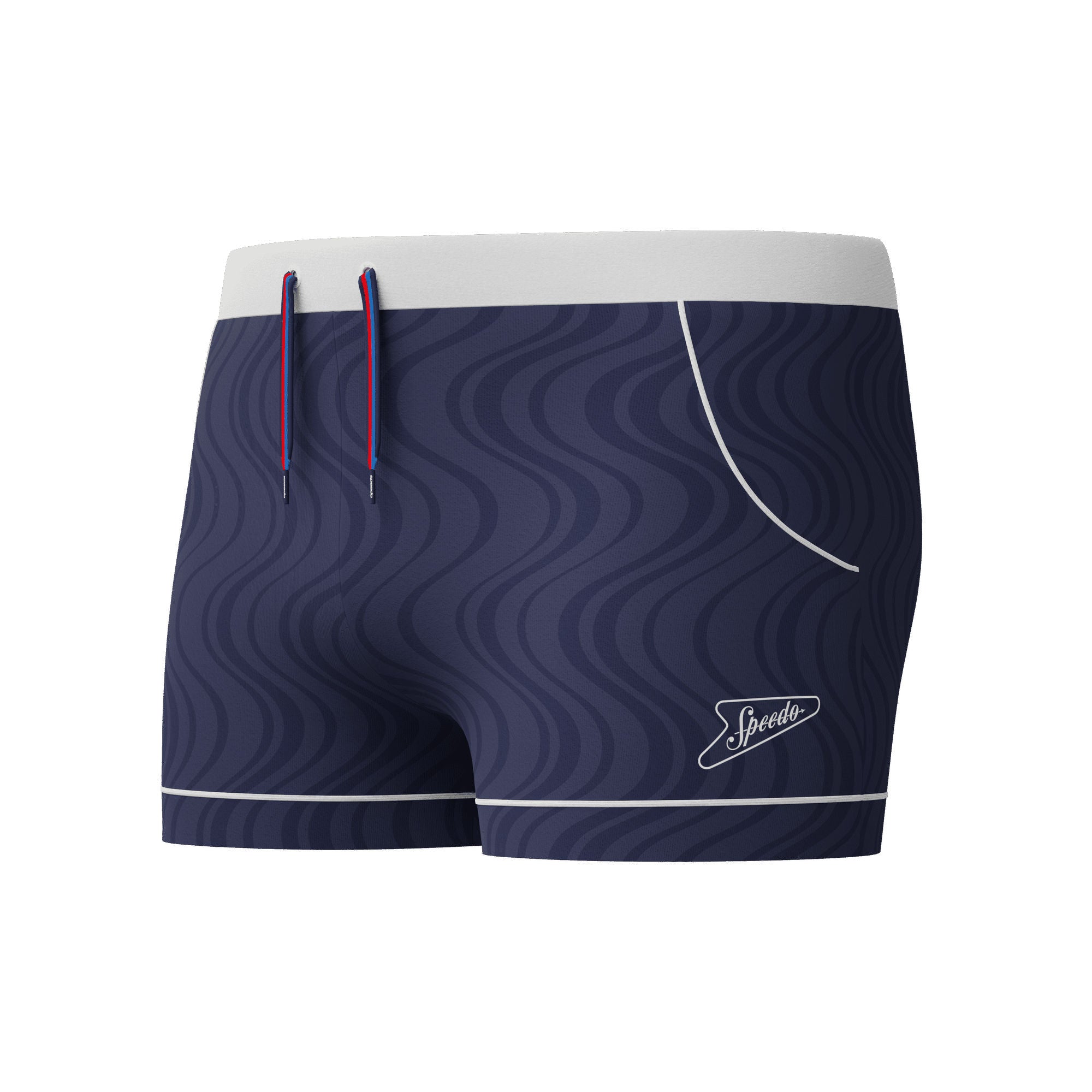 Textured Herren Aquashorts | Navy