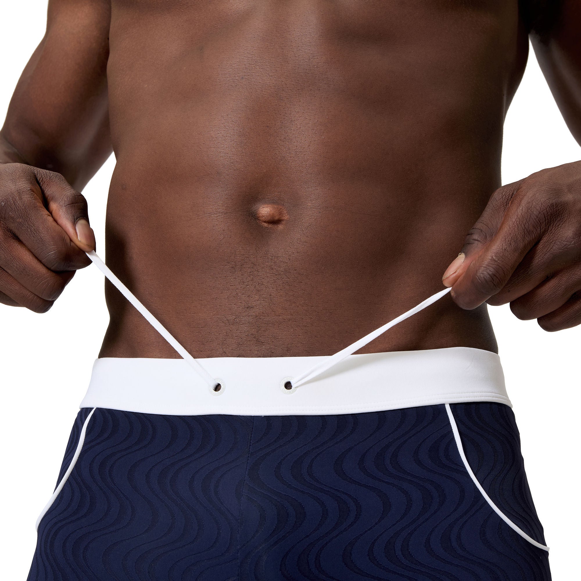 Textured Herren Aquashorts | Navy