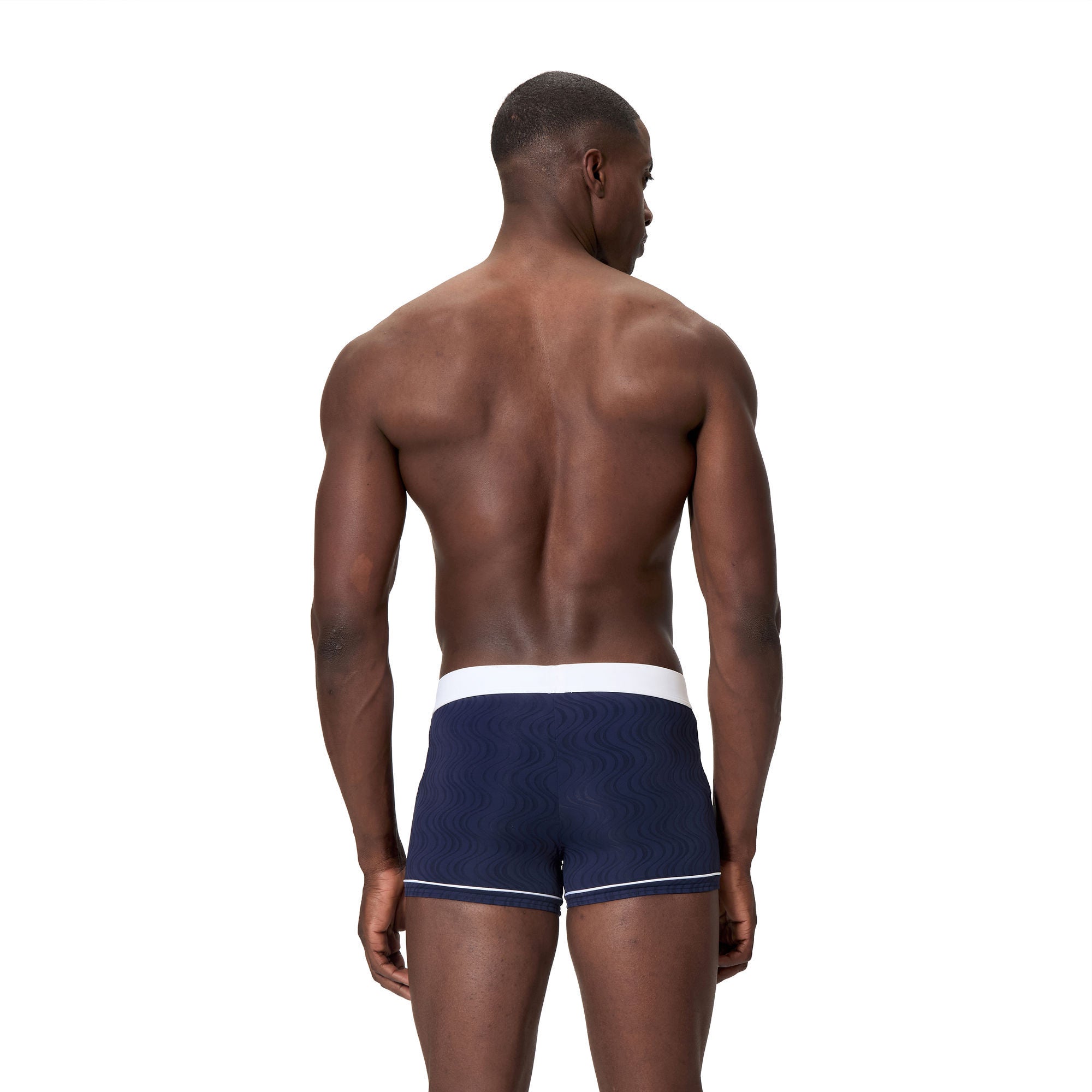 Textured Herren Aquashorts | Navy