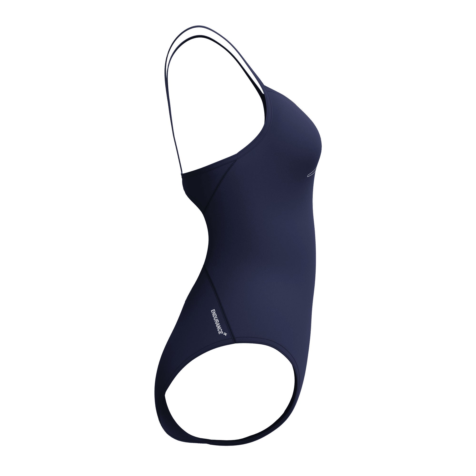 Endurance+ Logo Thin Strap Damen Badeanzug | Navy
