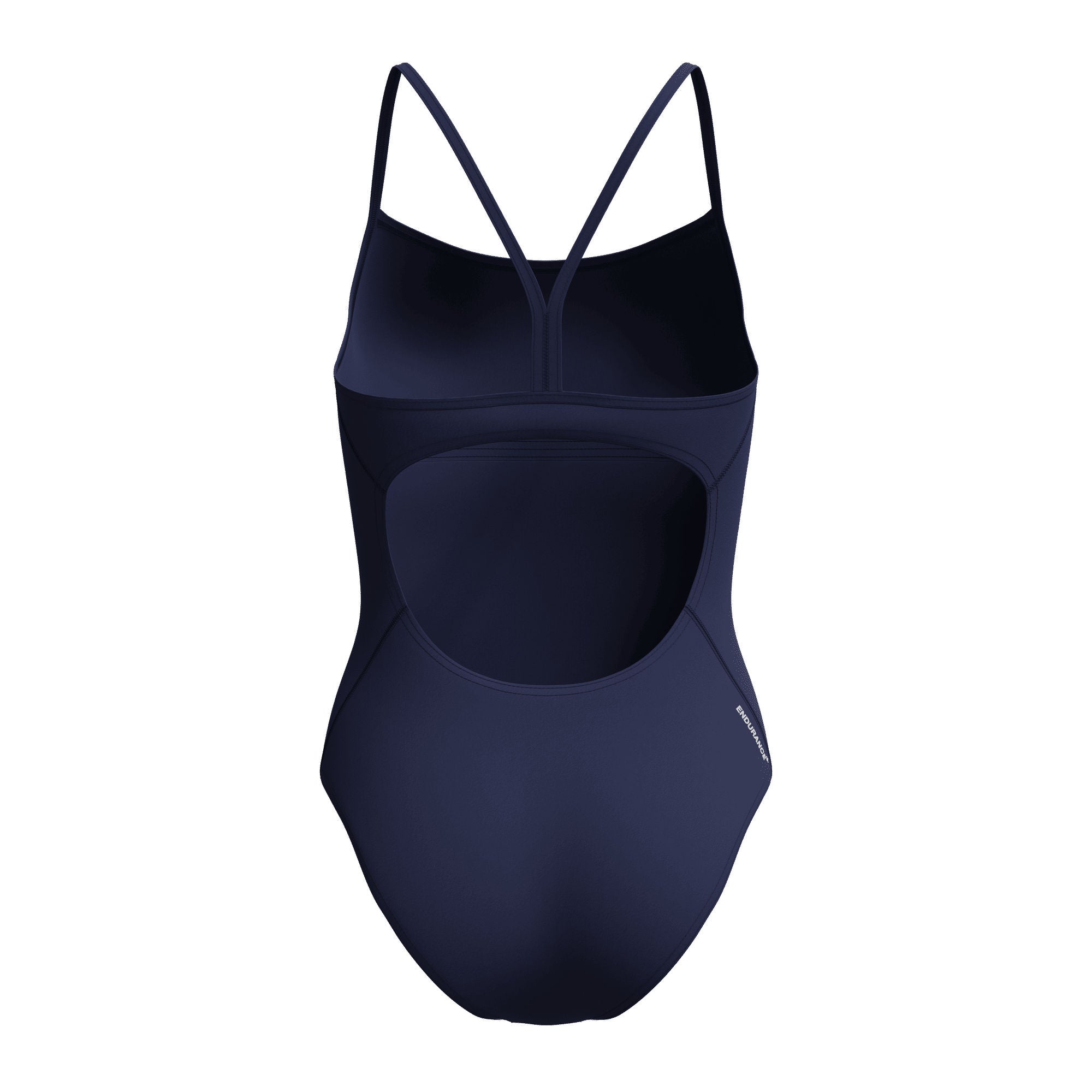 Endurance+ Logo Thin Strap Damen Badeanzug | Navy