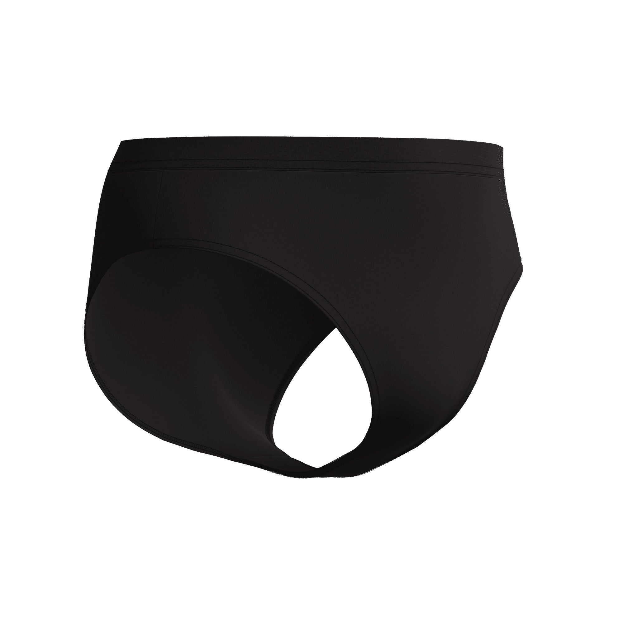 Solid The Speedo Herren Badeslip | Schwarz