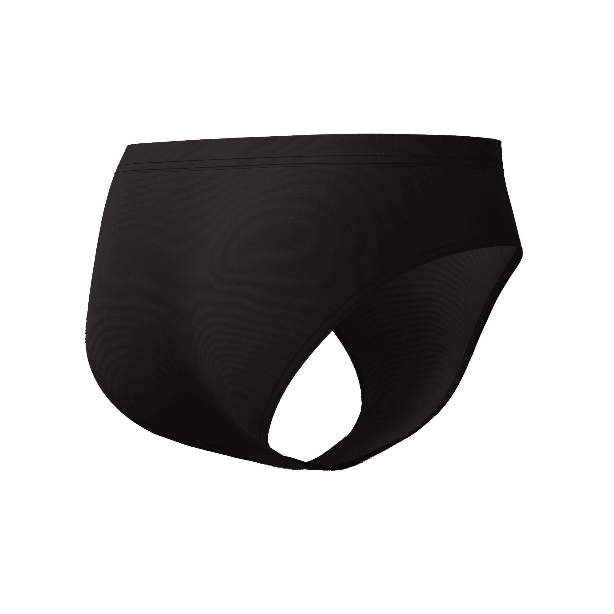 Solid The Speedo Herren Badeslip | Schwarz