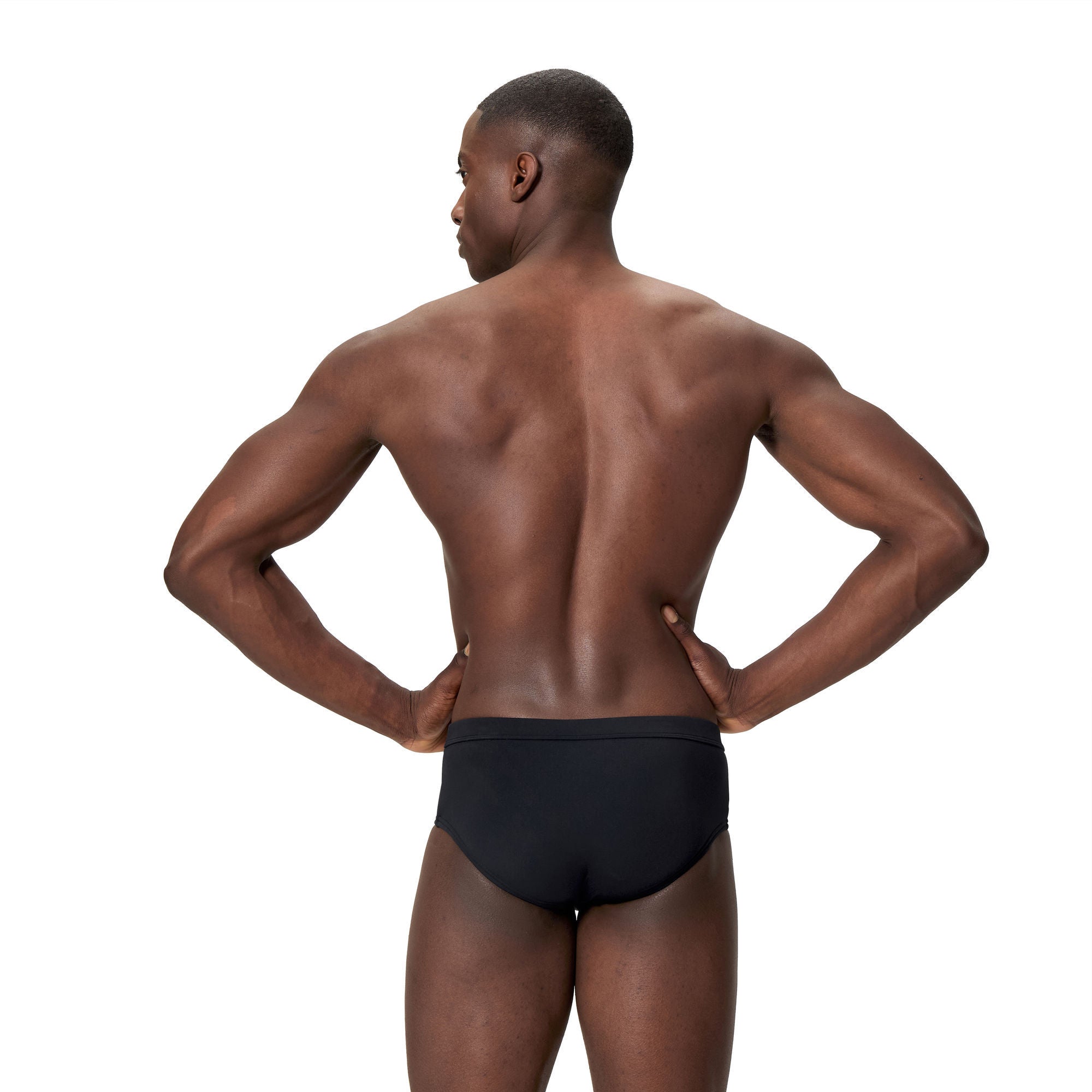 Solid The Speedo Herren Badeslip | Schwarz