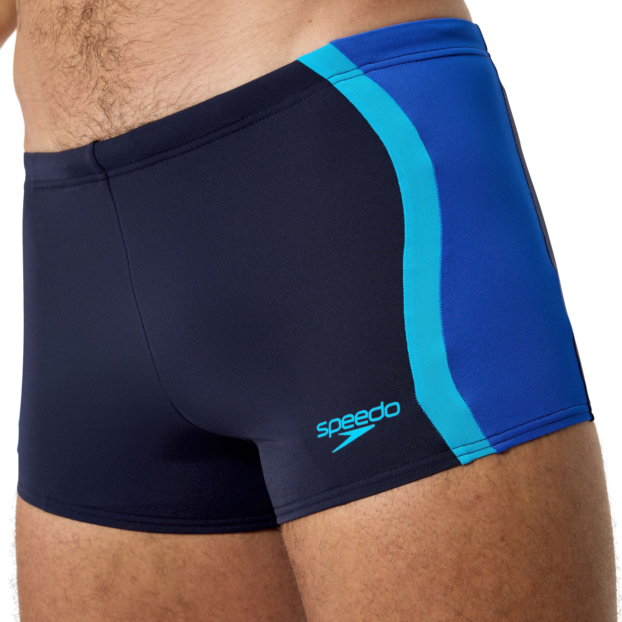 Solid Splice Herren Aquashorts | Navy