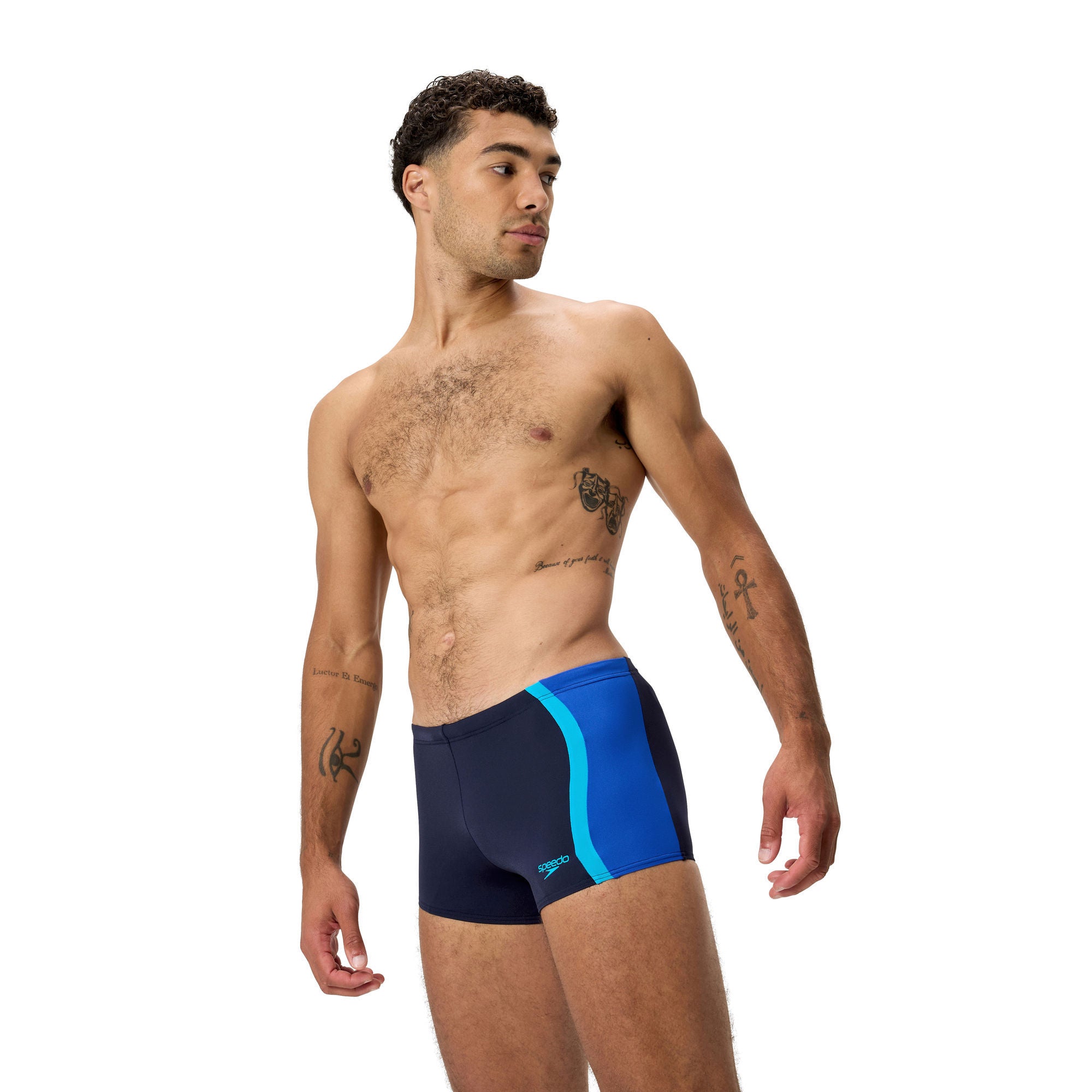 Solid Splice Herren Aquashorts | Navy