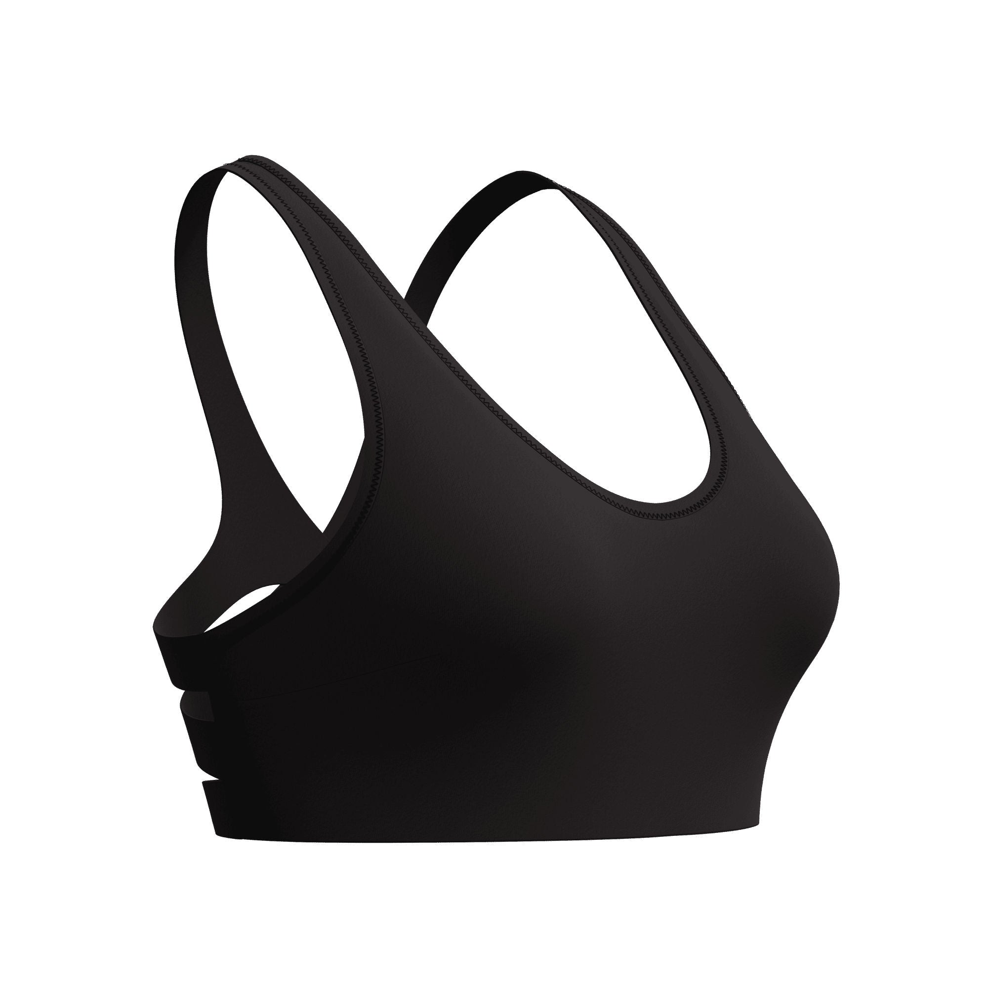Sculpture Boom Back Damen Bikinioberteil | Schwarz